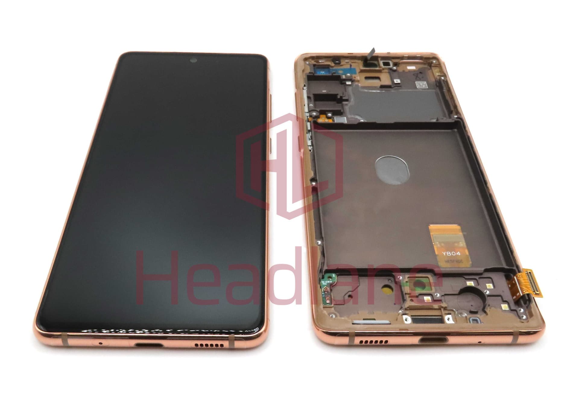 Samsung SM-G781 Galaxy S20 FE 5G LCD Display / Screen + Touch - Cloud Orange - GH82-24214F - Samsung Replacement Part