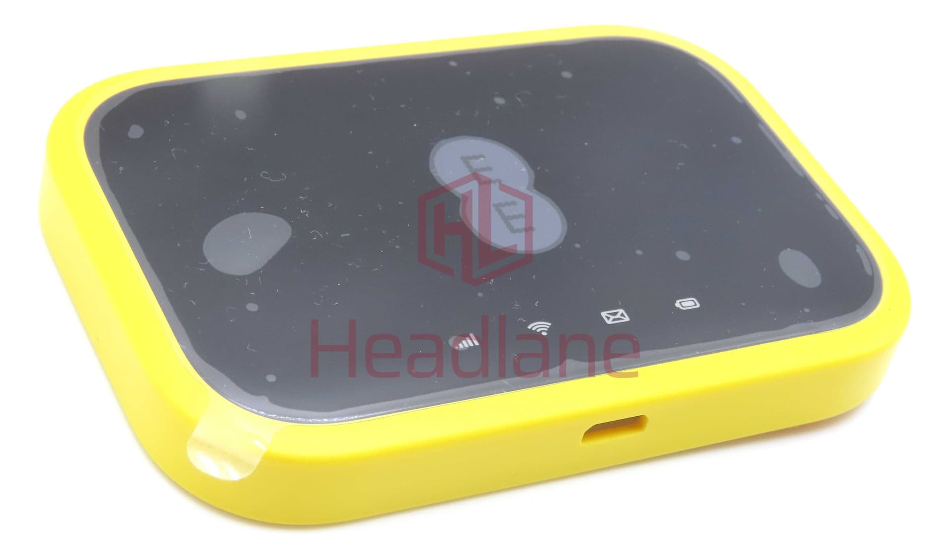 Alcatel EE70 Mobile WiFi Router Front Cover - Yellow - BCA1M20D11C0