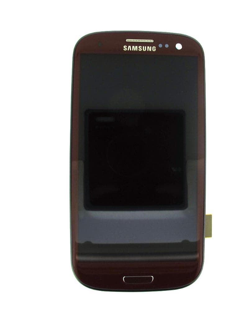 Samsung GT-I9300 Galaxy S3 LCD Display / Screen + Touch - Red - GH97-13630C - Samsung Replacement Part