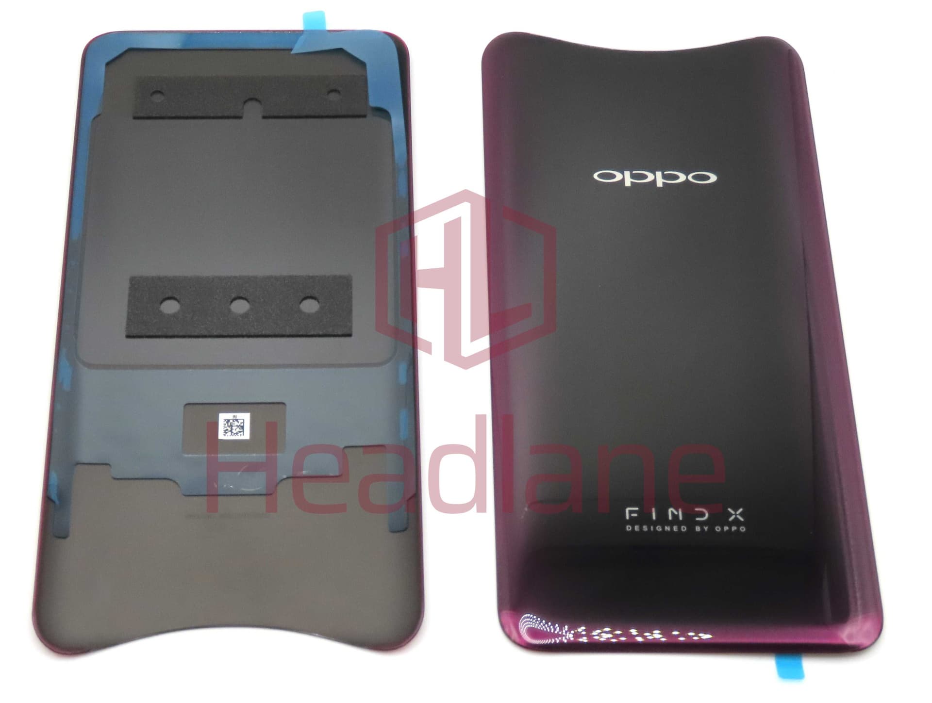 Oppo CPH1871 CPH1875 PAFM00 PAHM00 Find X Back / Battery Cover - Wine Red - 4720826