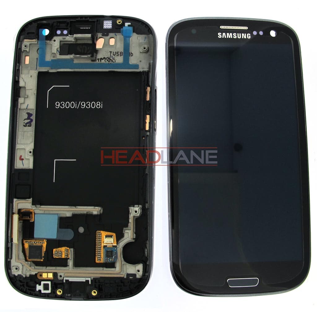 Samsung GT-I9301 Galaxy S3 NEO LCD Display / Screen + Touch - Black - GH97-15472E - Samsung Replacement Part