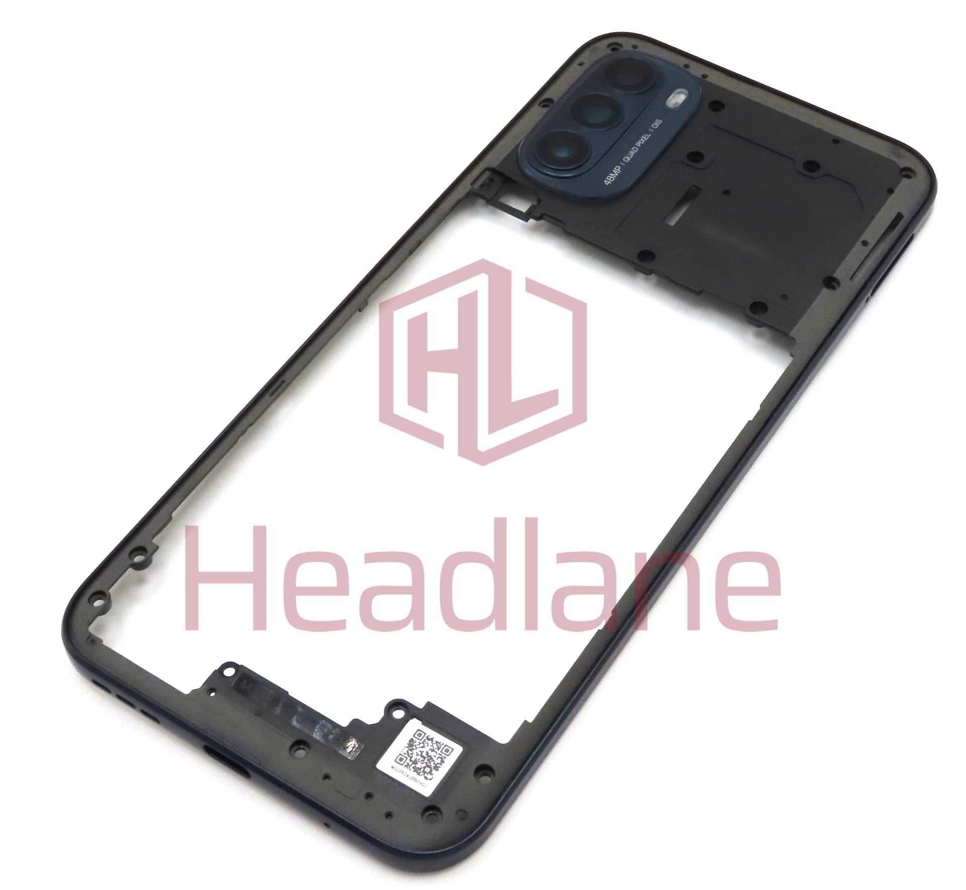 Motorola XT2167 Moto G41 Middle Cover / Chassis - Black - 5S58C19770