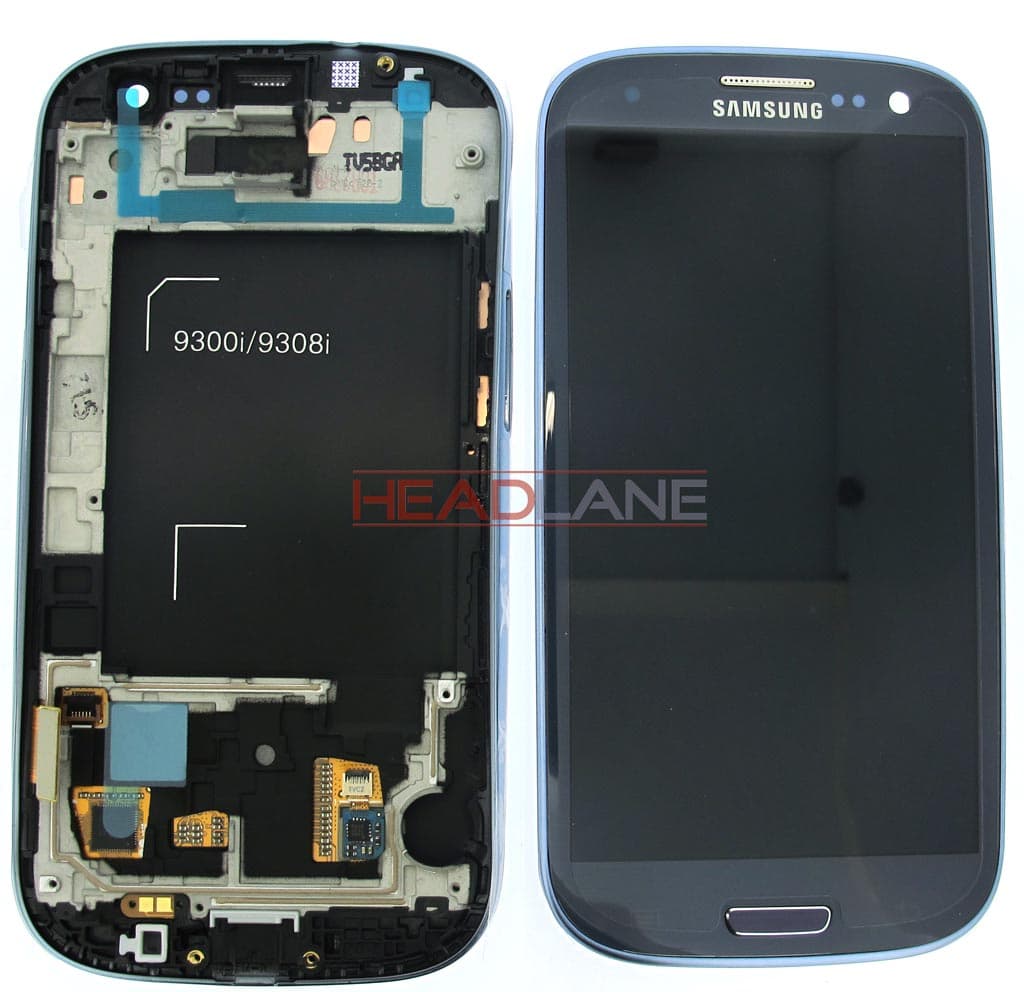 Samsung GT-I9301 Galaxy S3 NEO LCD Display / Screen + Touch - Blue - GH97-15472A - Samsung Replacement Part