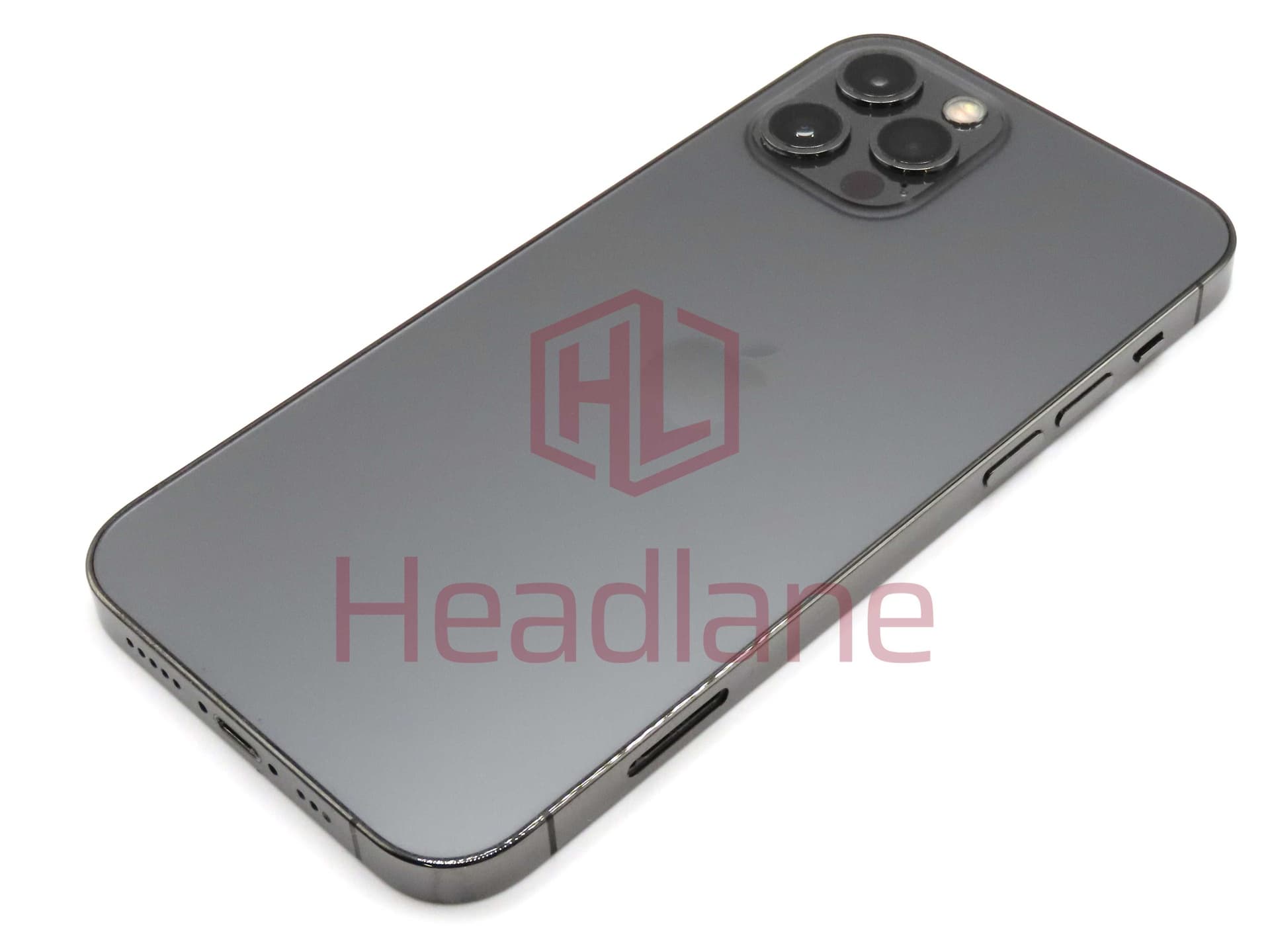 Apple iPhone 12 Pro Back / Battery Cover + Small Parts - Graphite (Grade C) - IP12PRBH-GR-C