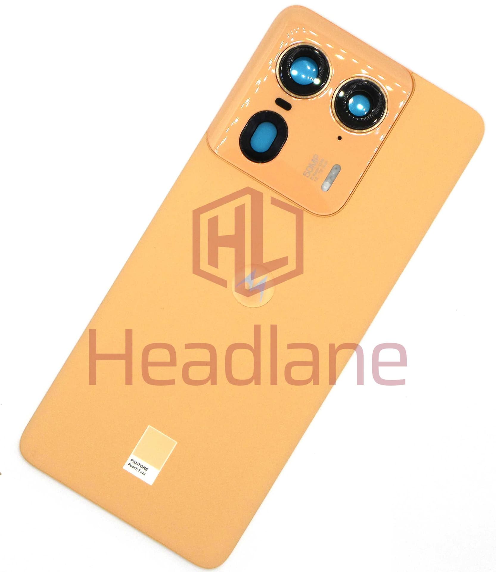Motorola XT2401 Edge 50 Ultra Back / Battery Cover - Pink / Peach Fuzz - 5S58C24473
