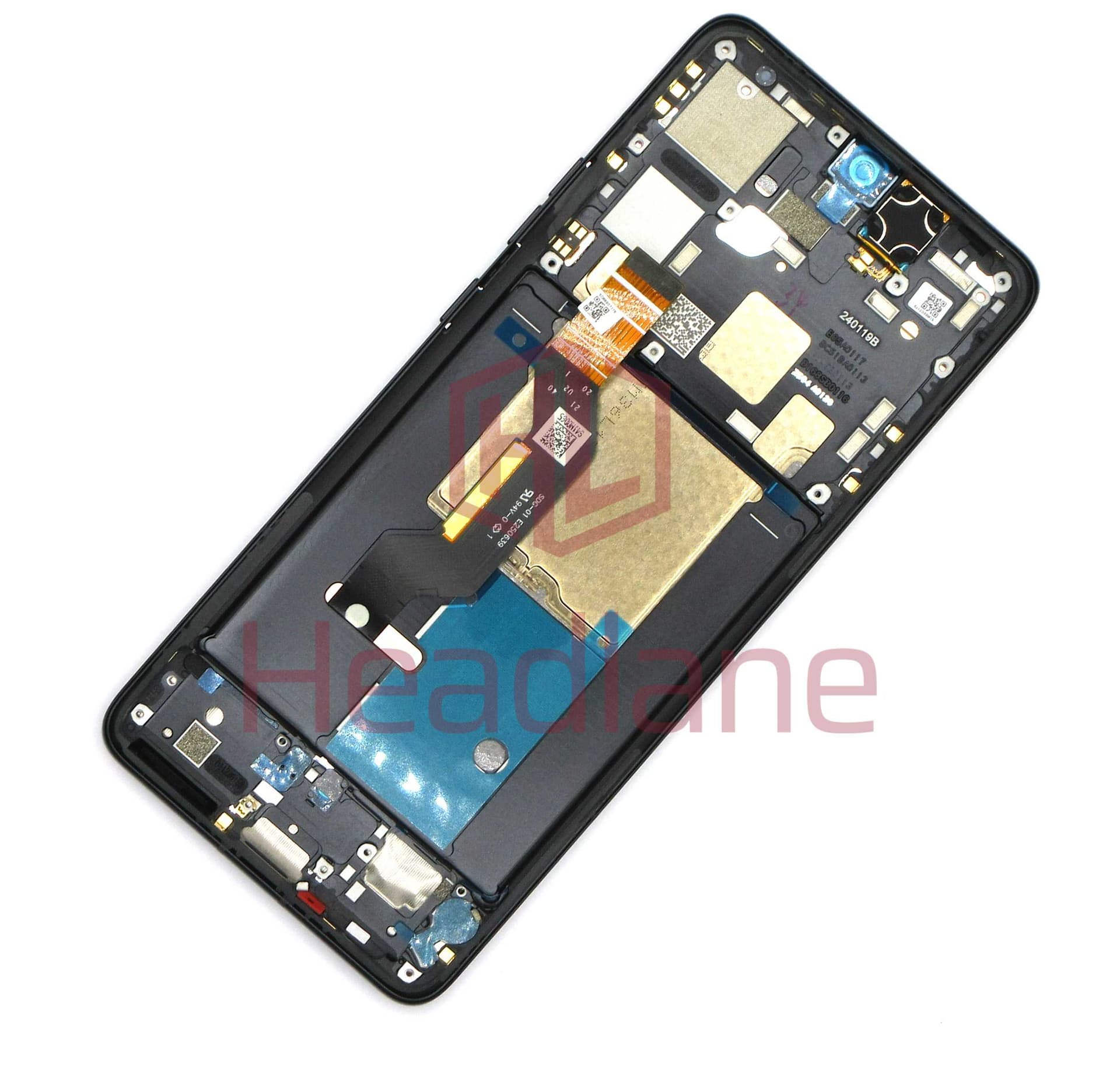 Motorola XT2403 Edge 50 Pro LCD Display / Screen + Touch - Black Beauty - 5D68C24092