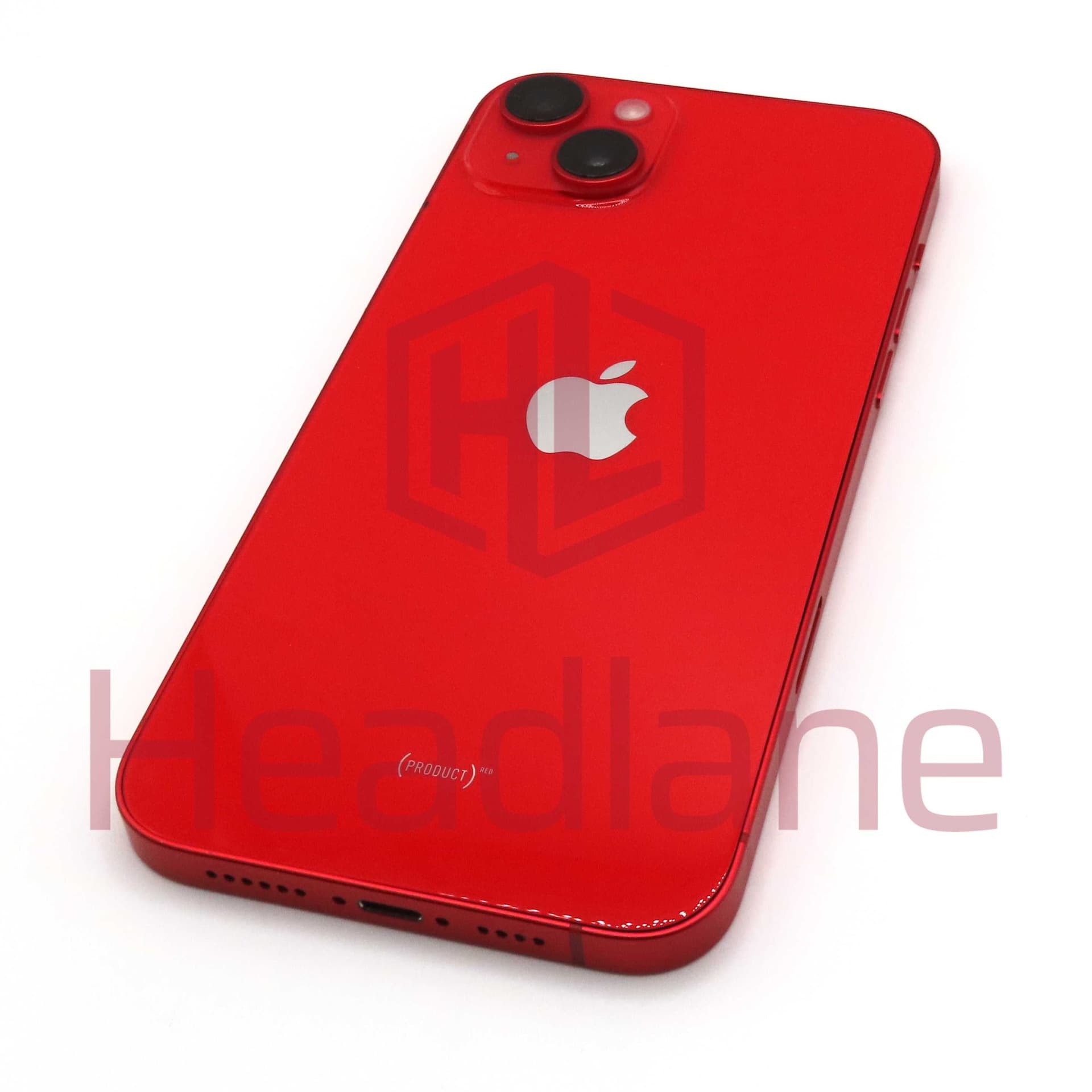 iPhone 14 Plus Back / Battery Cover + Small Parts - Red (Pulled - Grade A) - IP14PBH-RD-A