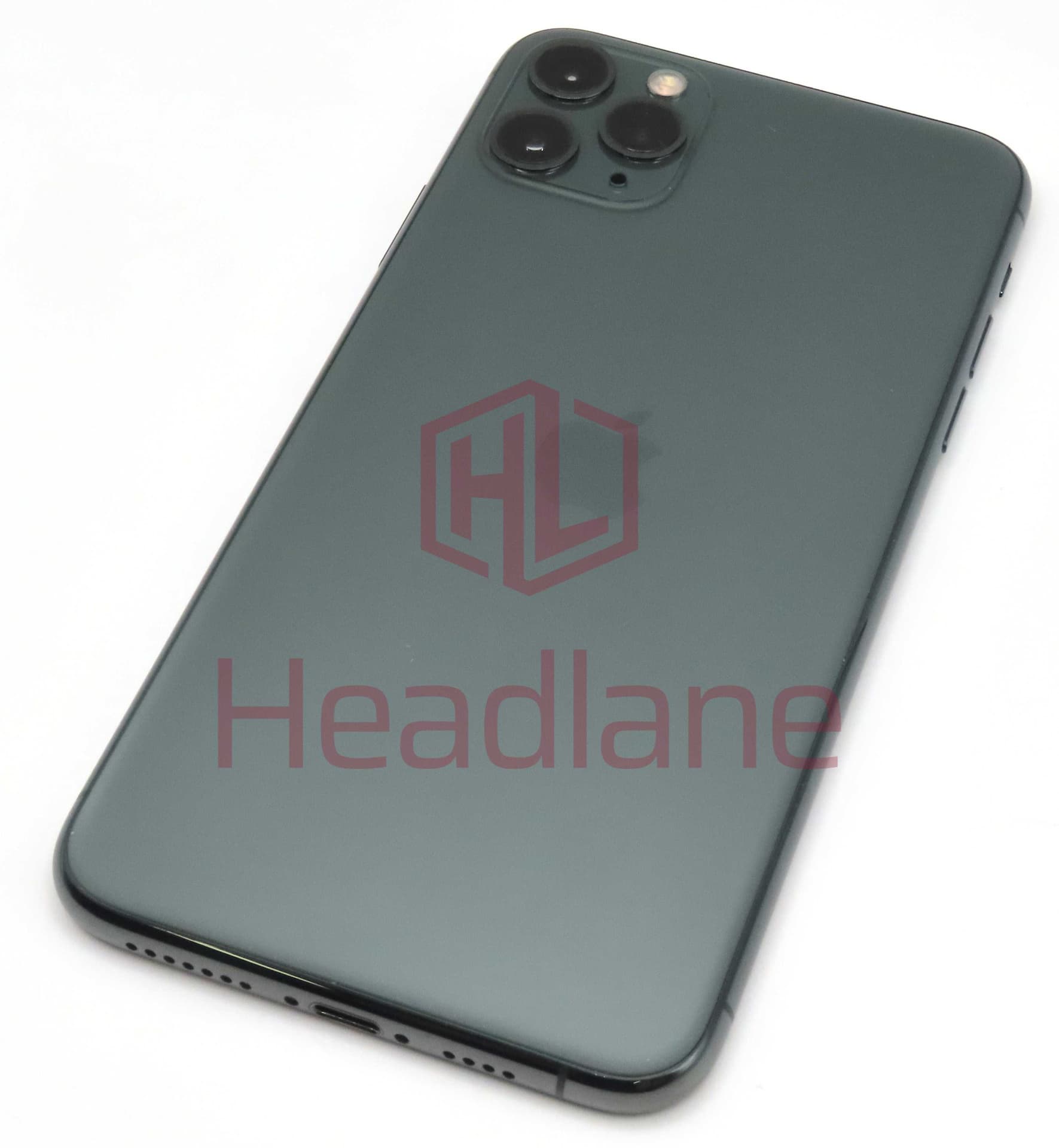 Apple iPhone 11 Pro Max Back / Battery Cover + Small Parts - Midnight Green (Pulled - Grade A) - IP11PMBH-MG-A