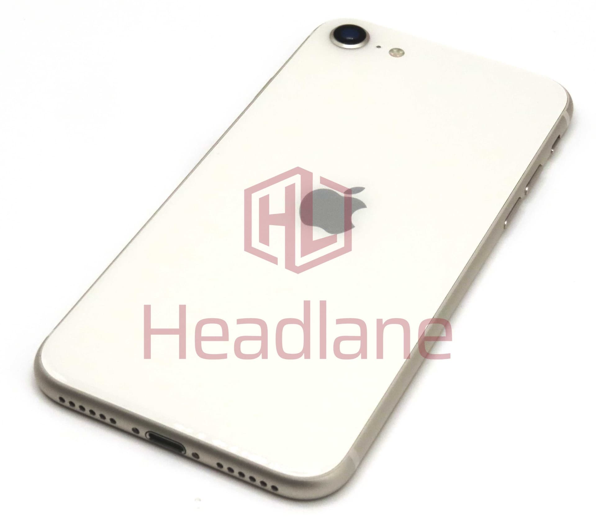 iPhone SE (3rd Gen) Back / Battery Cover + Small Parts - Starlight (Pulled - Grade A) - IPSE3BH-SL-A - Unknown Replacement Part