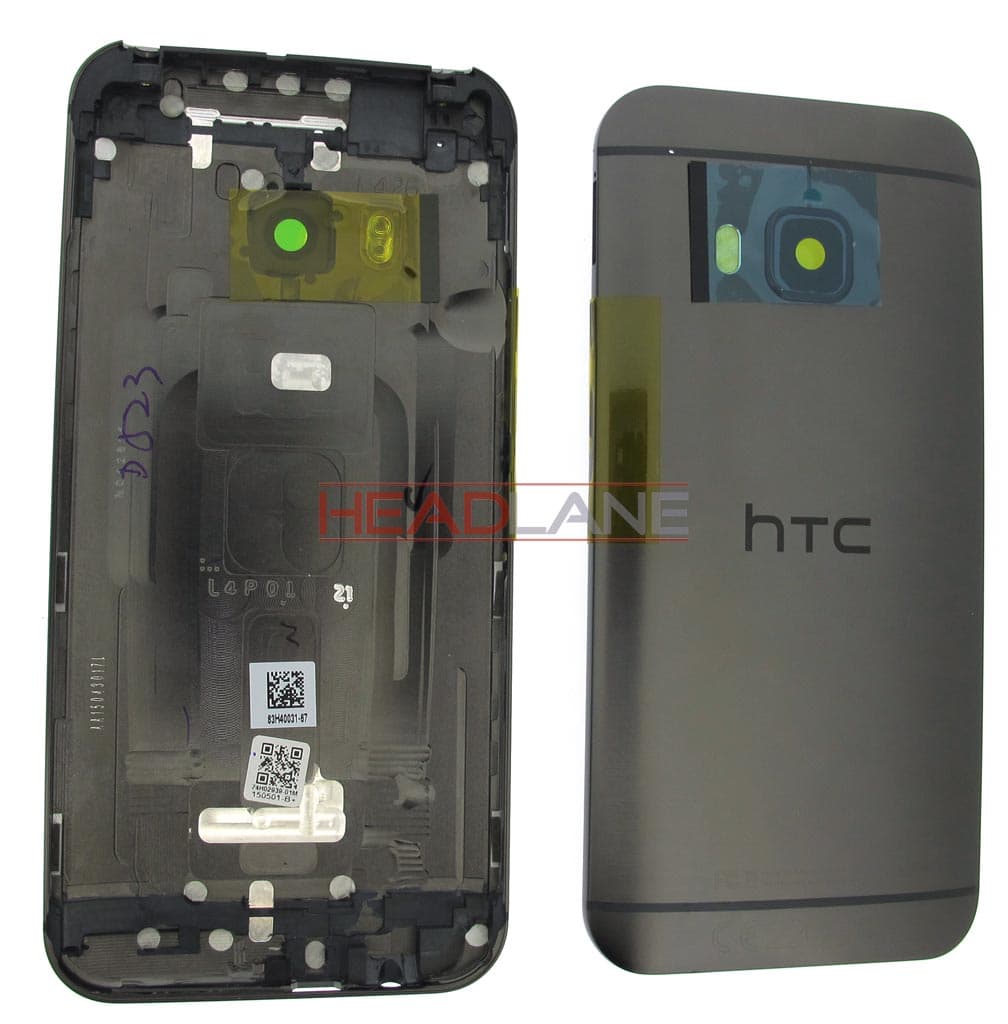 HTC One M9 Battery Cover - Metallic Grey - 83H40031-67 - HTC Replacement Part