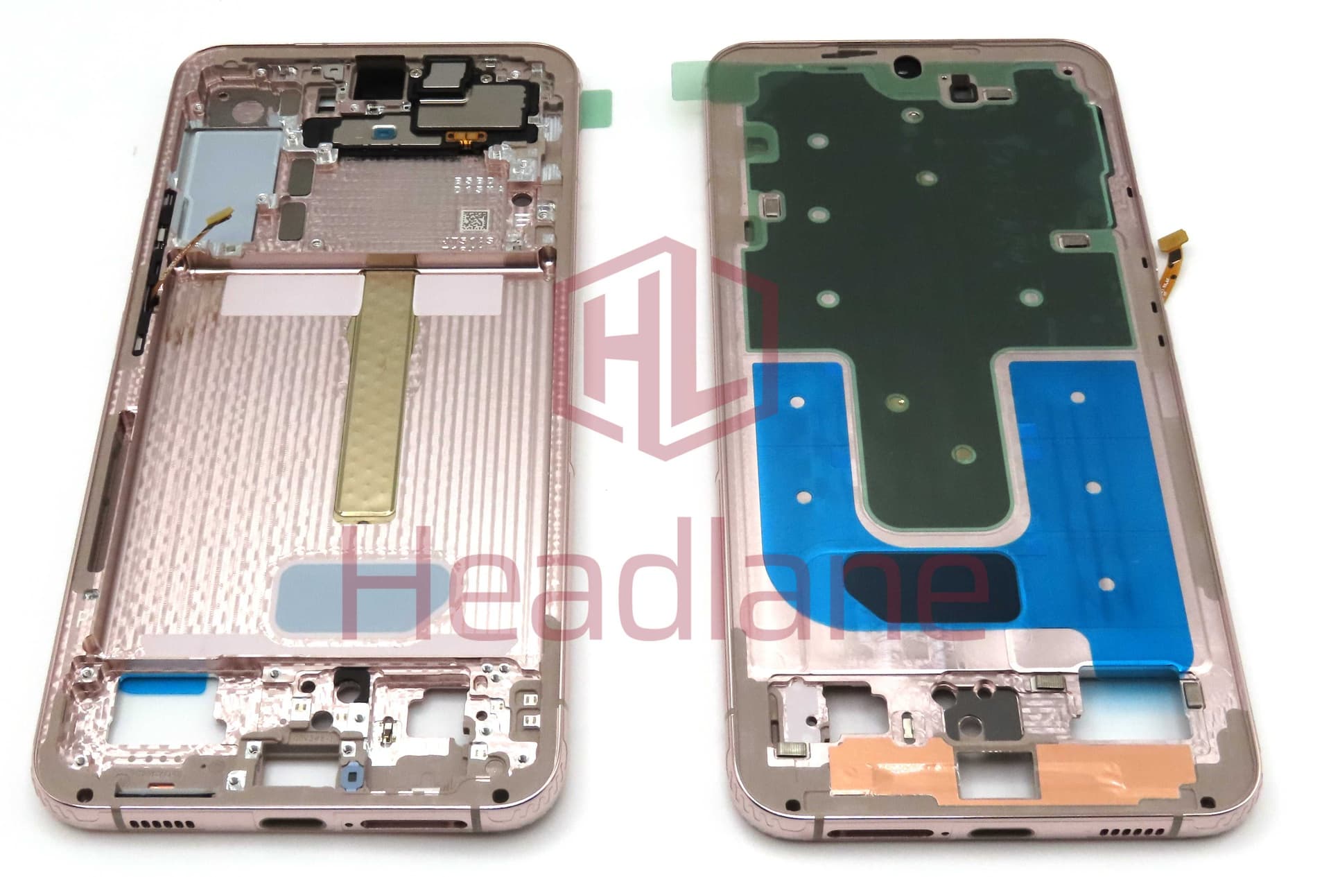 Samsung SM-S906 Galaxy S22+ / Plus Display Frame - Pink Gold - GH96-15008D - Samsung Replacement Part
