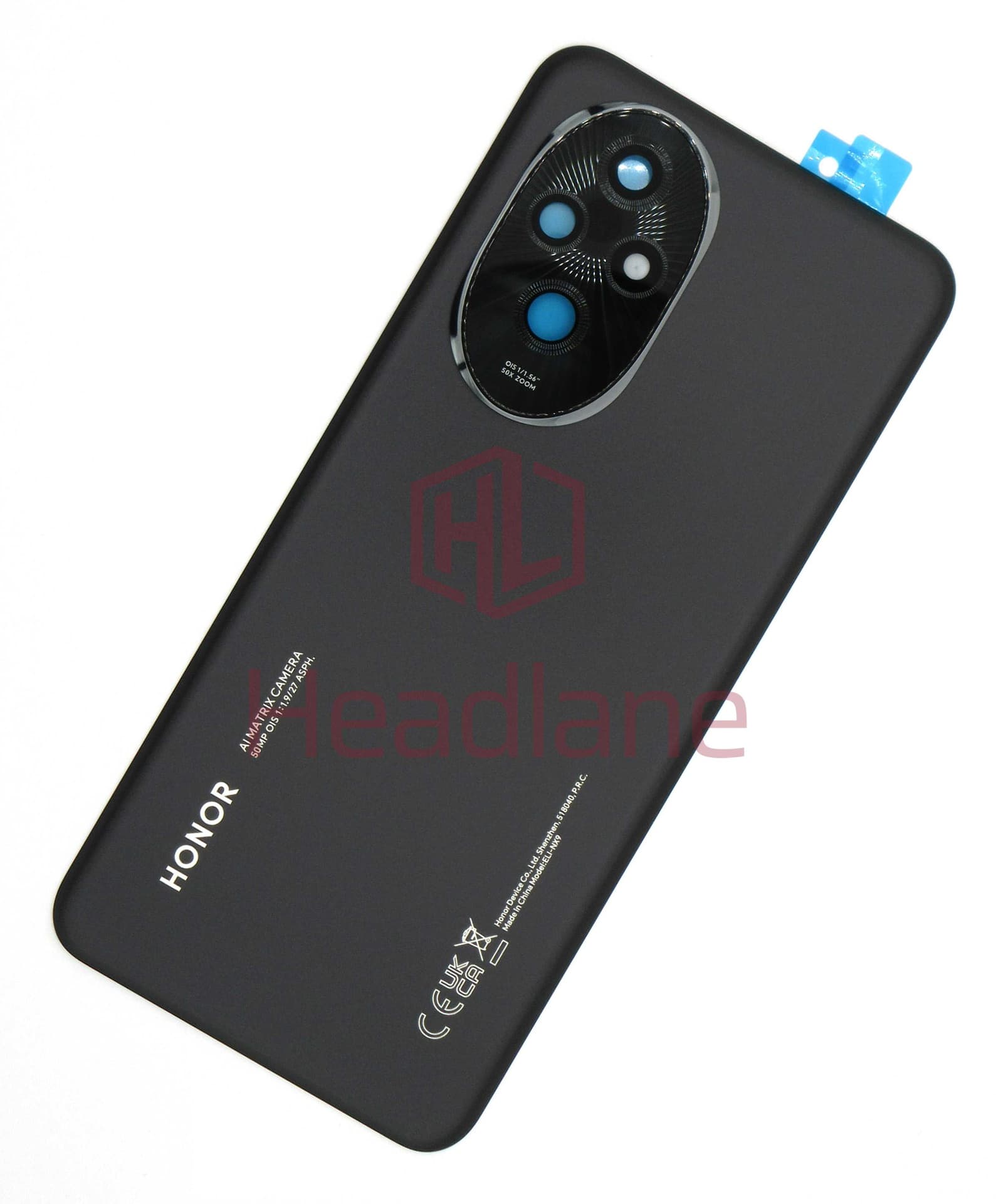 Honor 200 Back / Battery Cover - Black - 0235AKMV