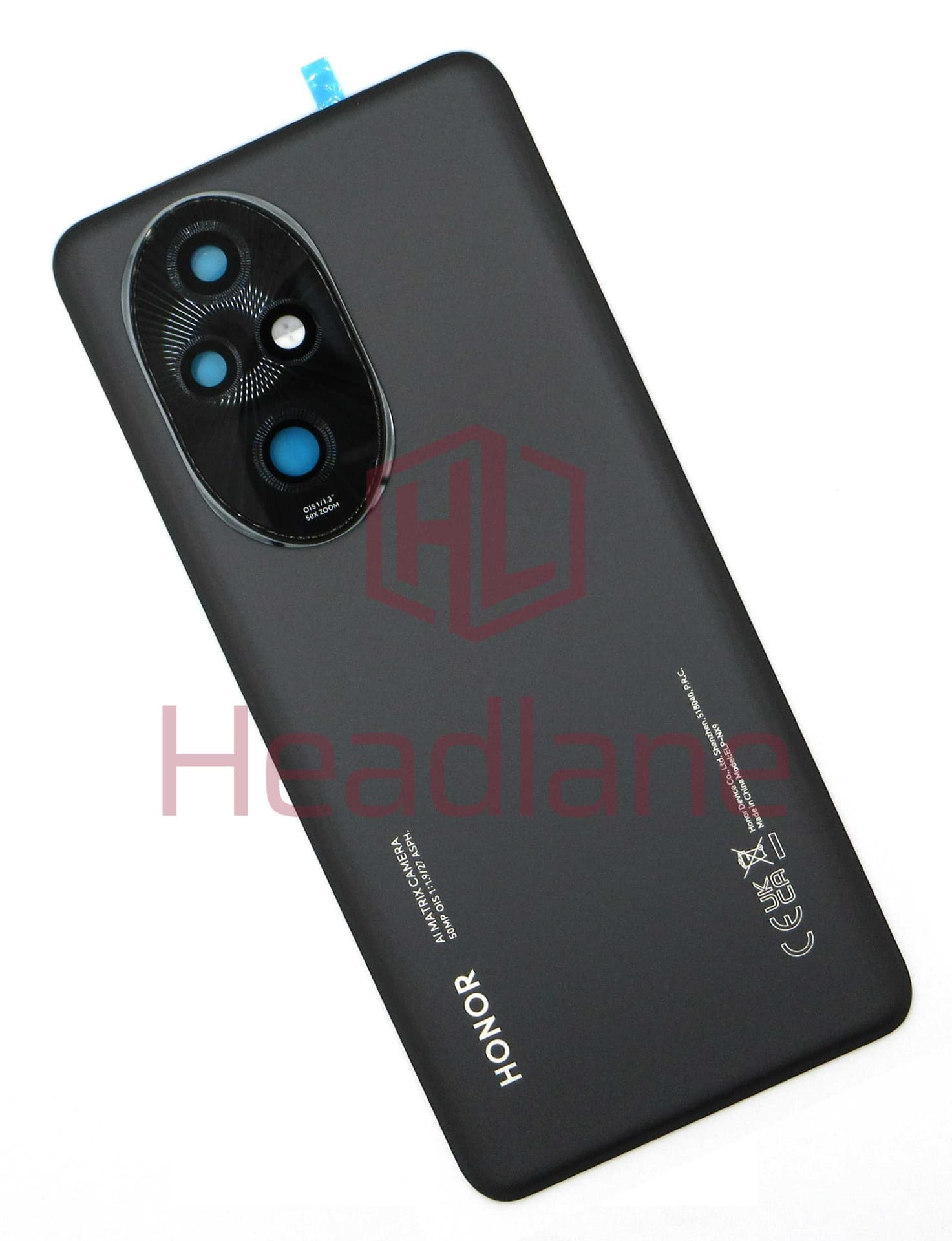 Honor 200 Pro Back / Battery Cover - Black - 0235AKNT
