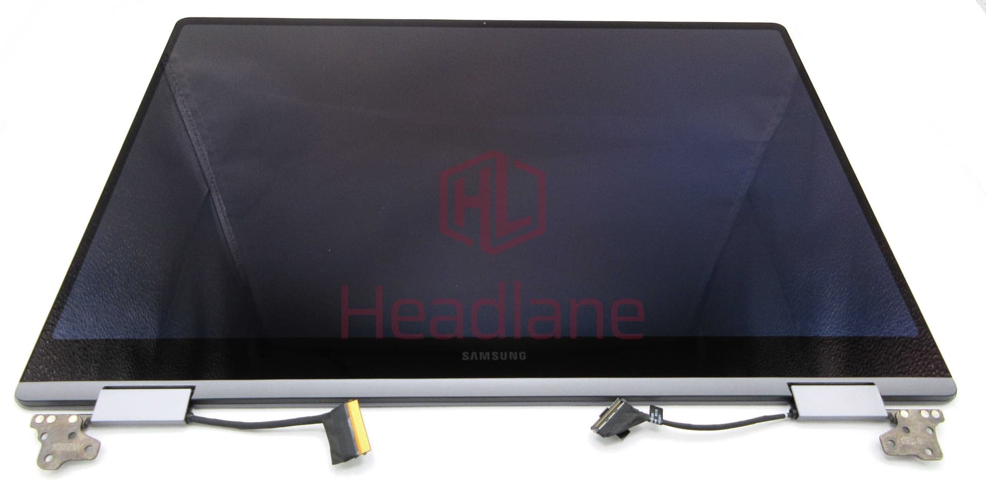 Samsung NP960QHA Galaxy Book5 Pro 360 OLED Display / Screen + Lid + Hinge - Grey - BA96-08659A