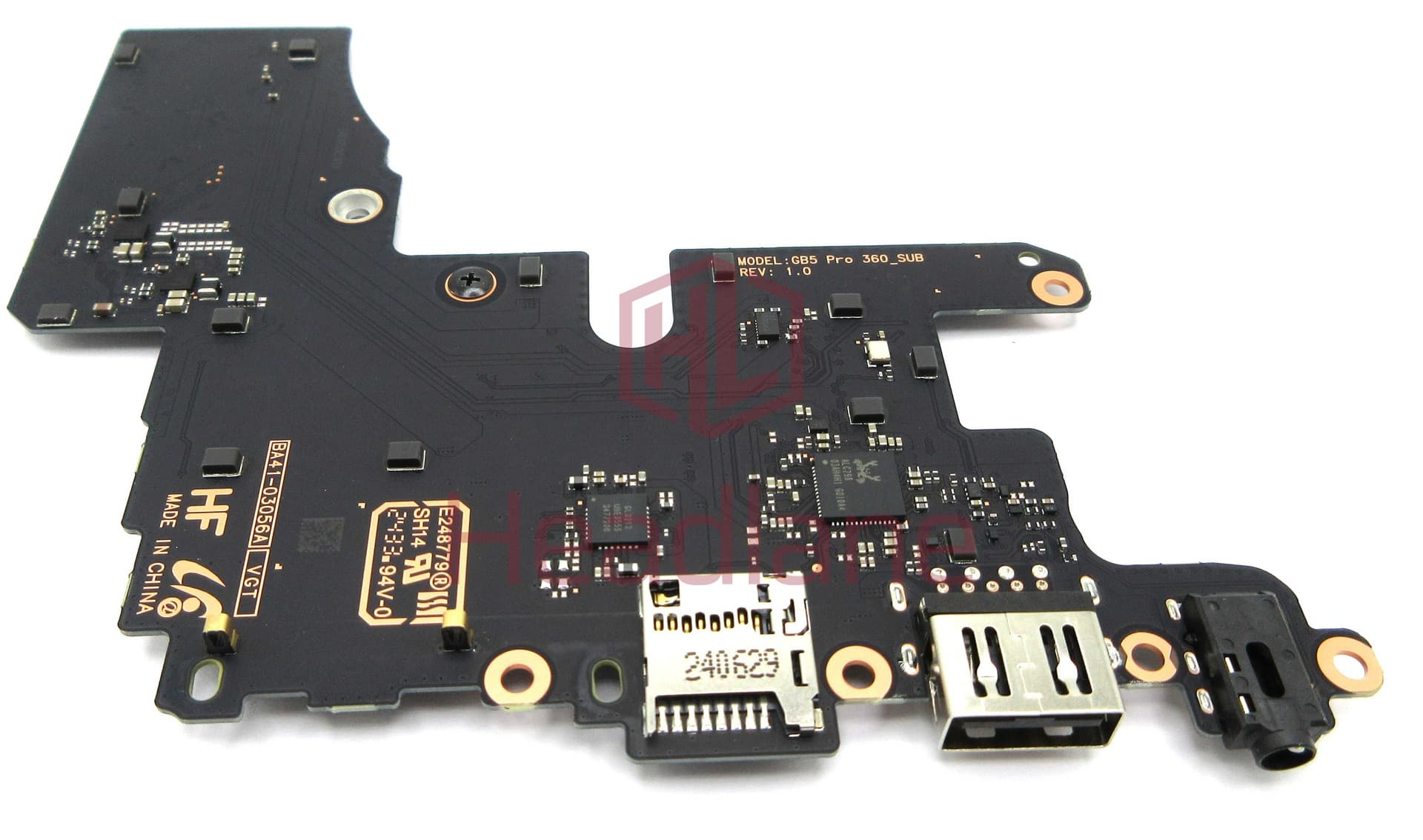 Samsung NP960QHA Galaxy Book5 Pro 360 Top USB / Headphone Jack / Memory Card Reader Board - BA92-25689A