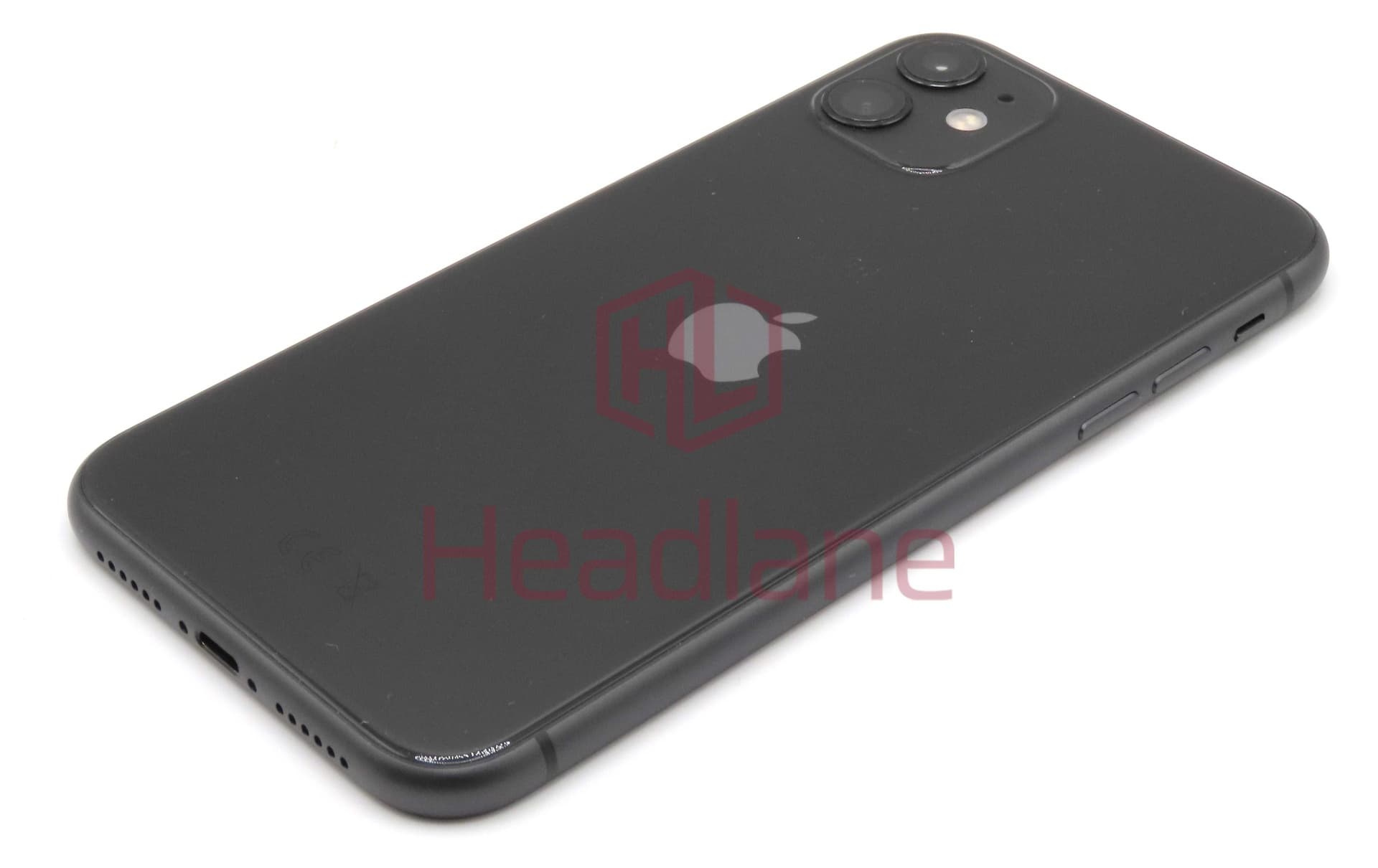 Apple iPhone 11 Back / Battery Cover + Small Parts - Black (Pulled - Grade A) - IP11BH-BK-A