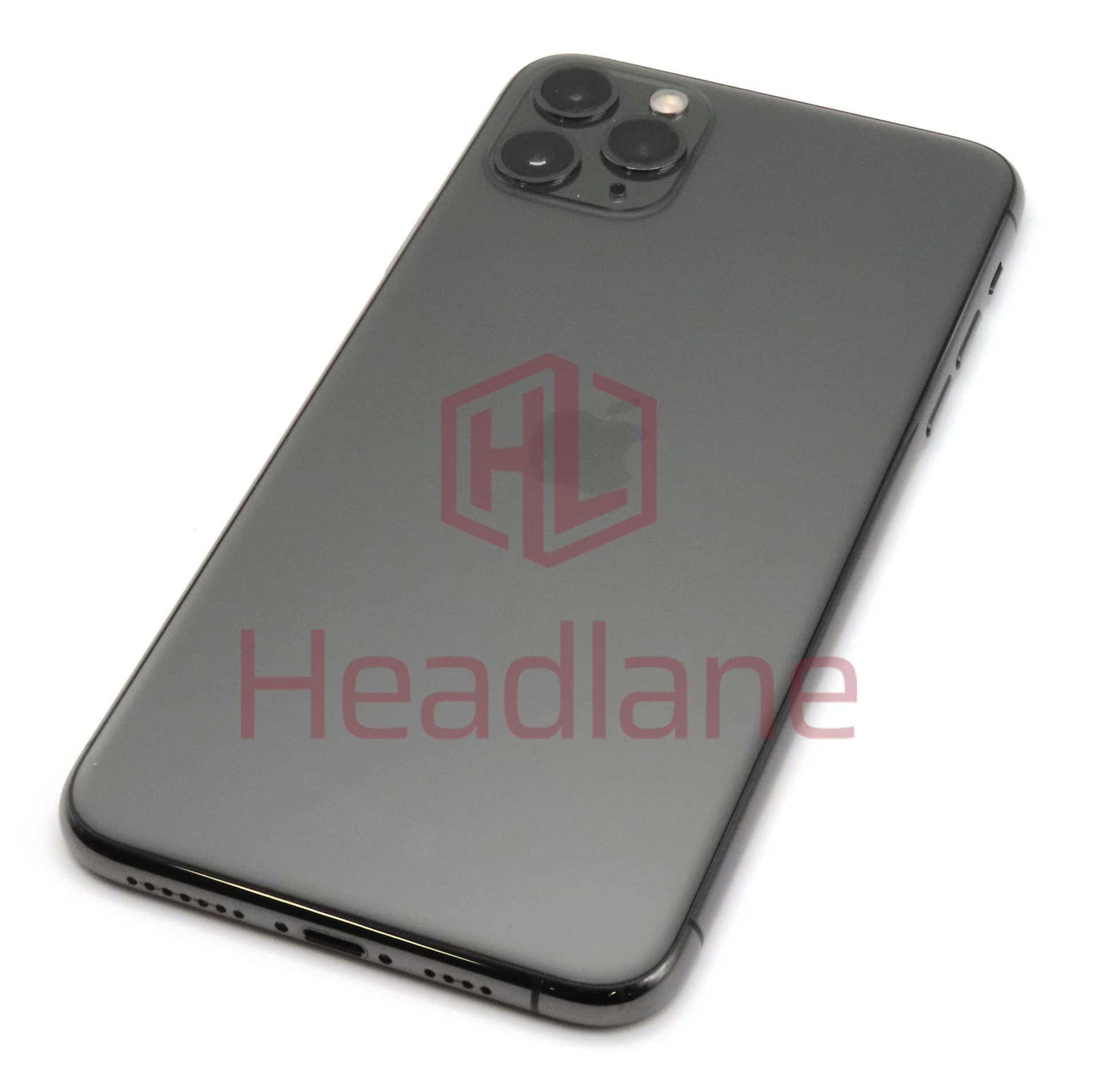 Apple iPhone 11 Pro Max Back / Battery Cover + Small Parts - Space Grey (Pulled - Grade A) - IP11PMBH-SG-A