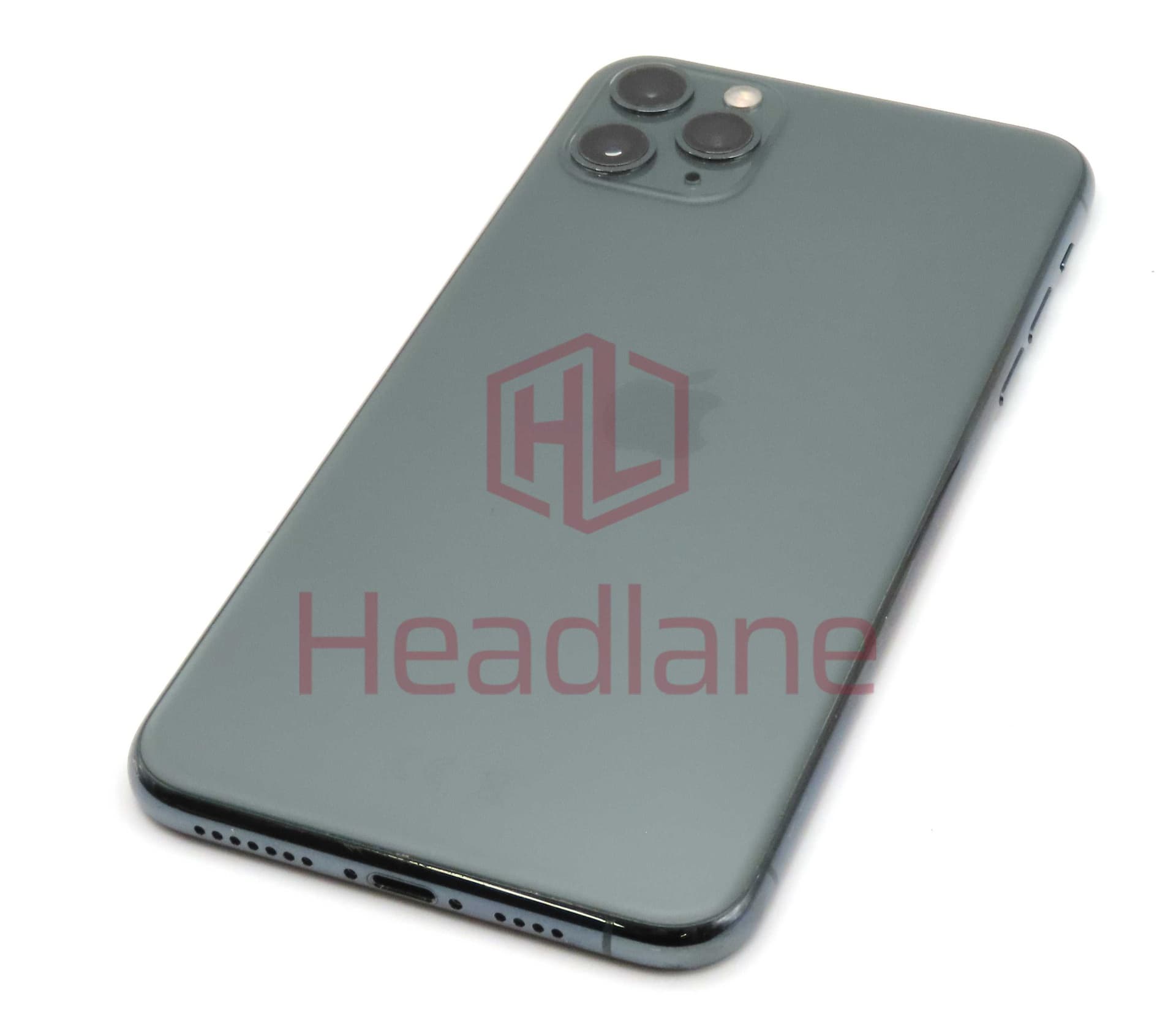 Apple iPhone 11 Pro Max Back / Battery Cover + Small Parts - Midnight Green (Pulled - Grade C) - IP11PMBH-MG-C