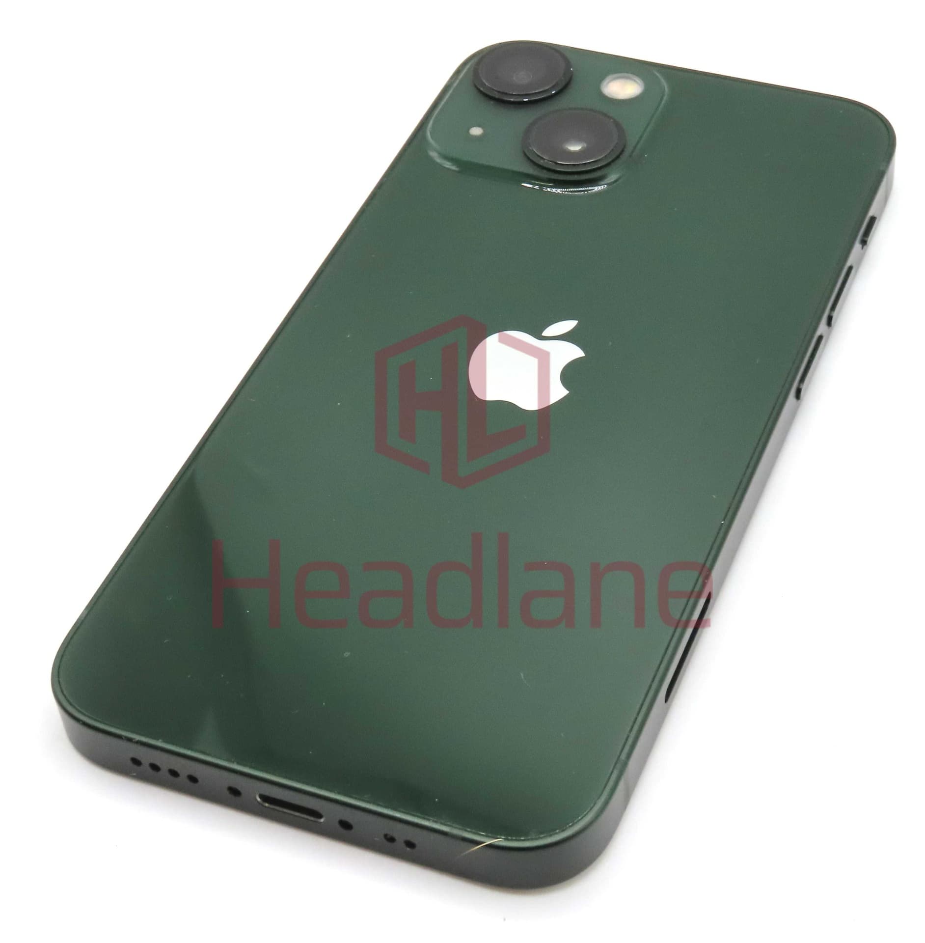 Apple iPhone 13 Mini Back / Battery Cover + Small Parts - Green (Pulled - Grade C) - IP13MNBH-GR-C