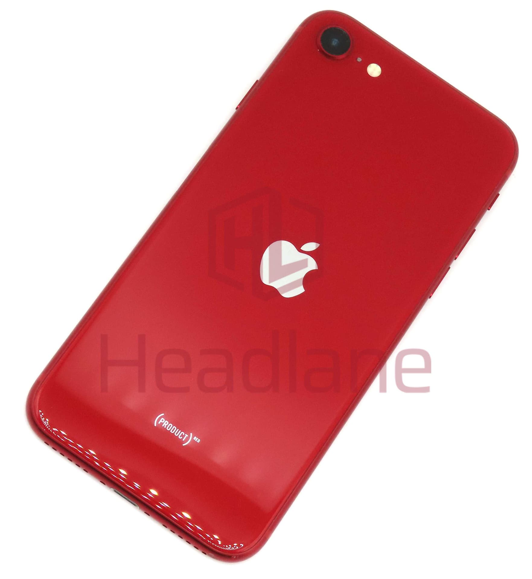iPhone SE (2nd Gen) Back / Battery Cover + Small Parts - Red (Pulled - Grade C) - IPSE2BH-RD-C