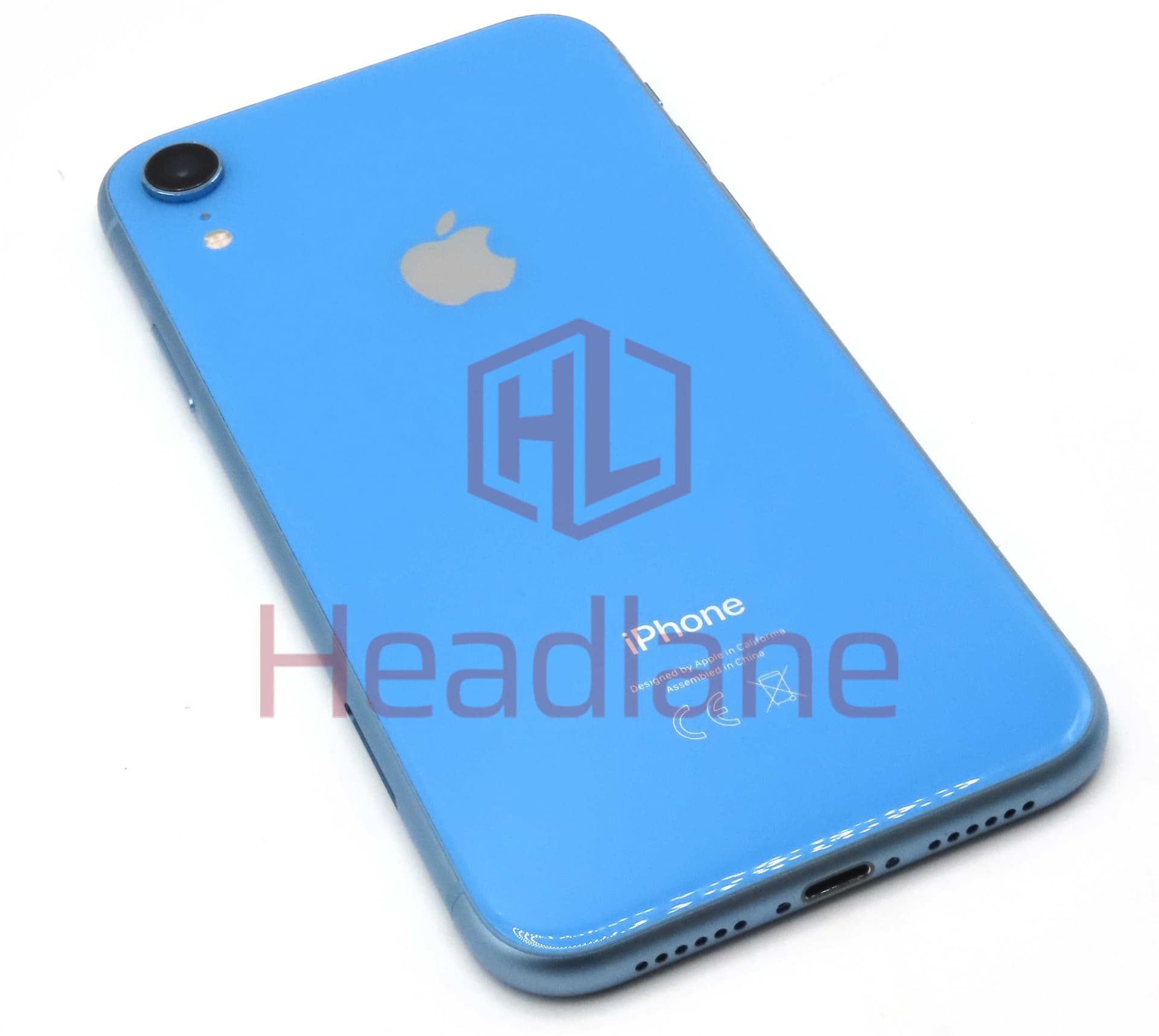Apple iPhone XR Back / Battery Cover + Small Parts - Blue (Pulled - Grade B) - IPXRBH-BL-B