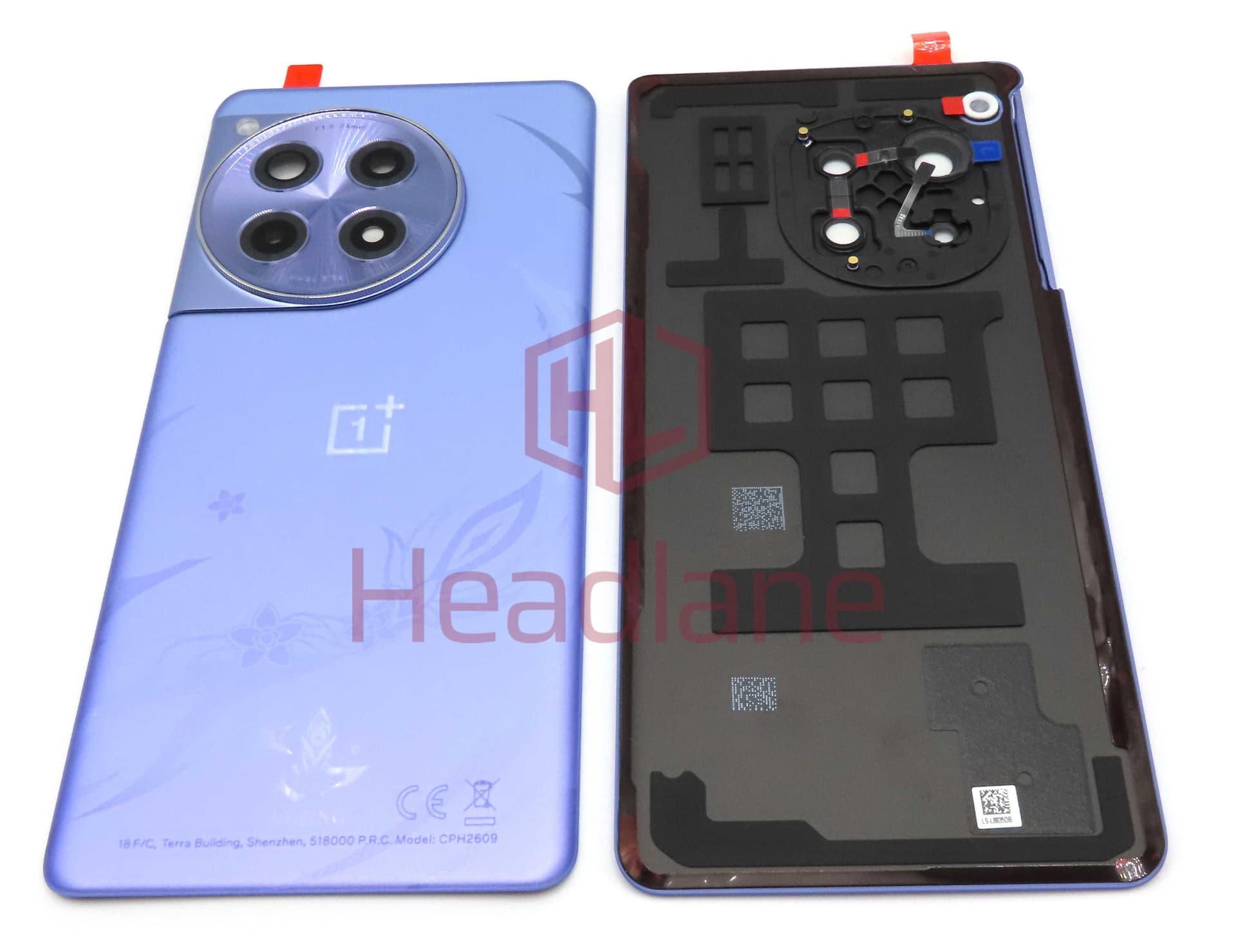 OnePlus 12R Back / Battery Cover - Electric Violet - 621033000181