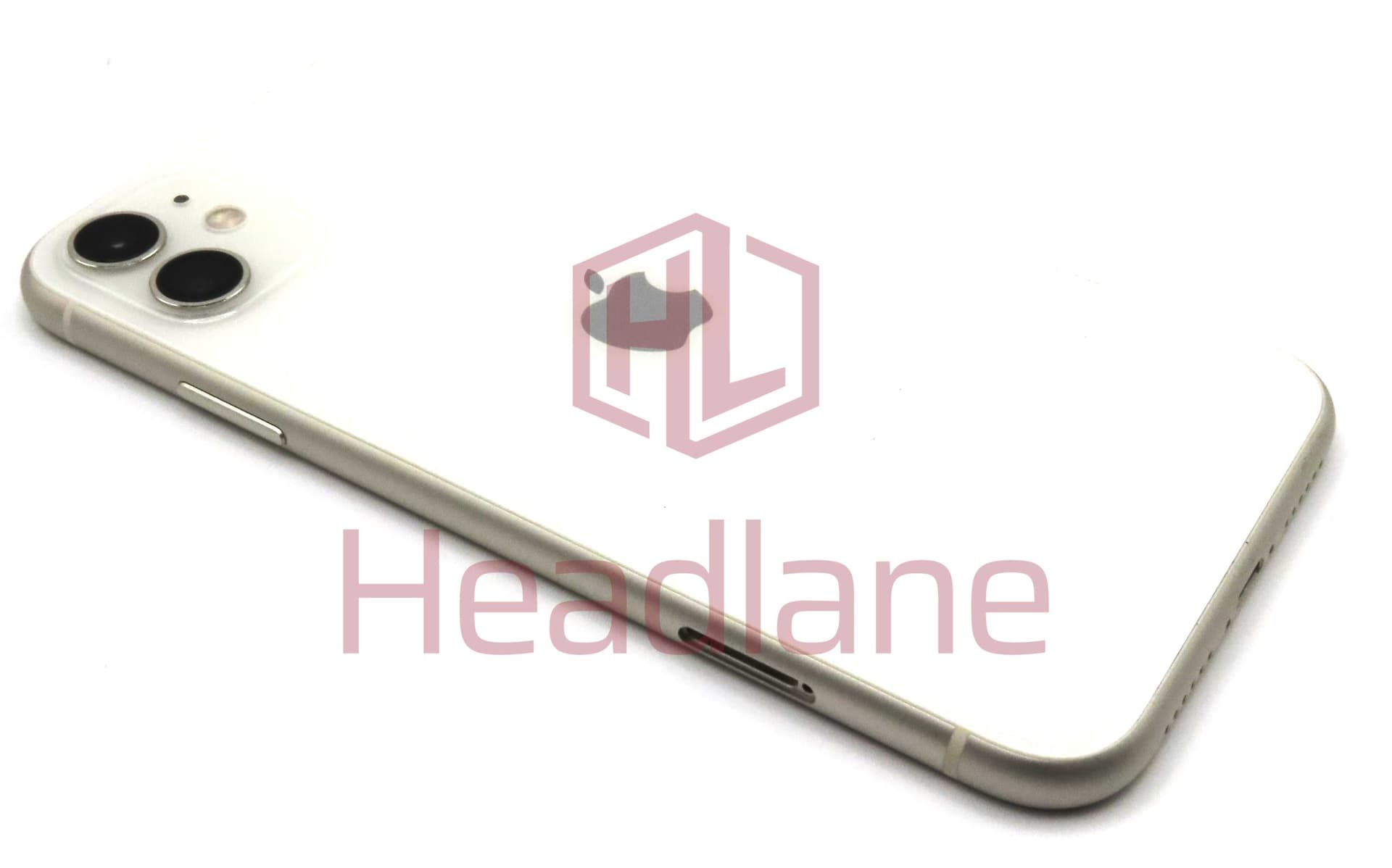 Apple iPhone 11 Back / Battery Cover + Small Parts - White (Pulled - Grade B) - IP11BH-SL-B