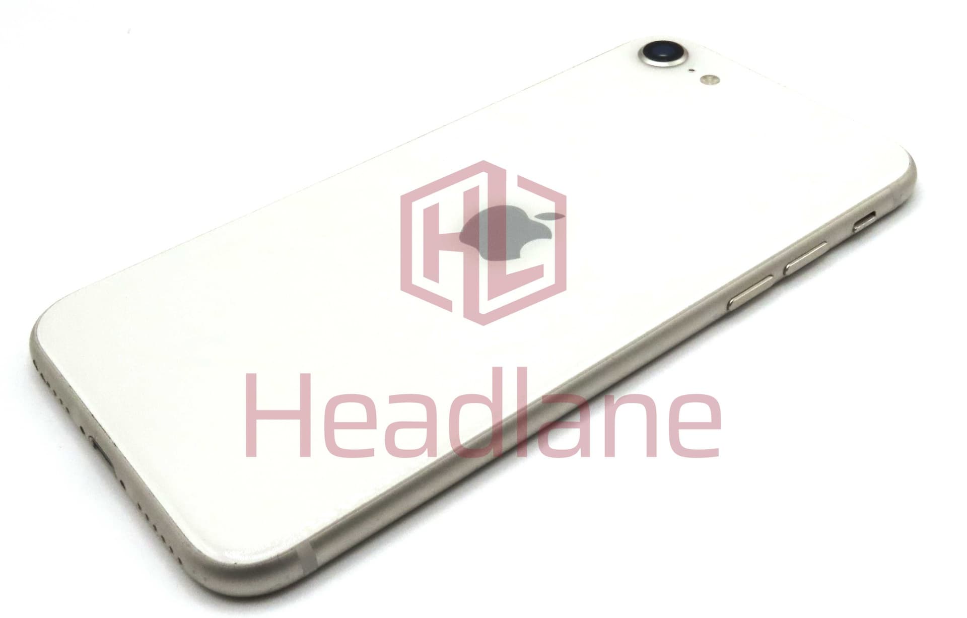 iPhone SE (3rd Gen) Back / Battery Cover + Small Parts - Starlight (Pulled - Grade C) - IPSE3BH-SL-C - Unknown Replacement Part