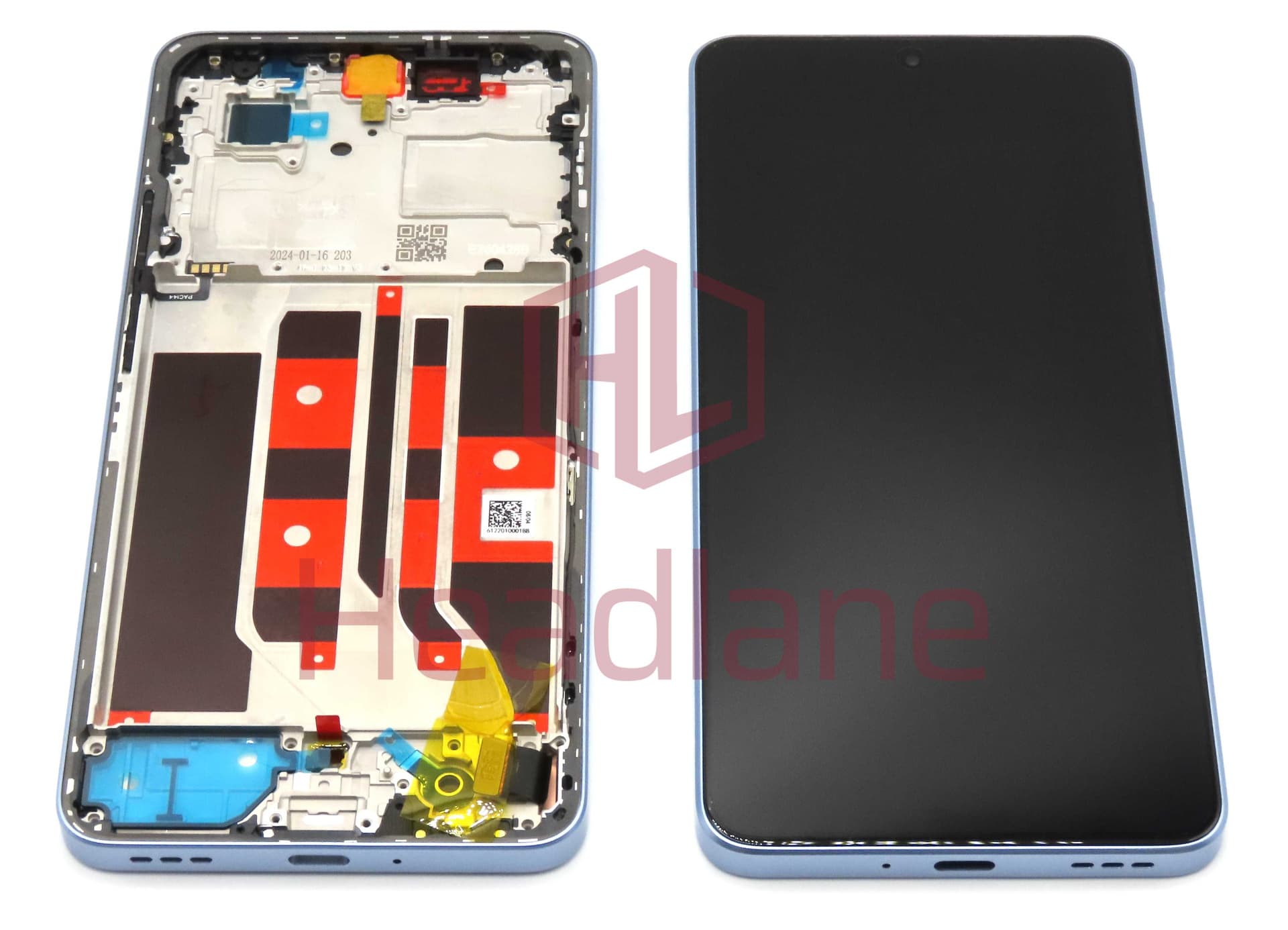 Oppo CPH2603 Reno11 F 5G / F25 Pro 5G LCD Display / Screen + Touch - Blue - 621029000175