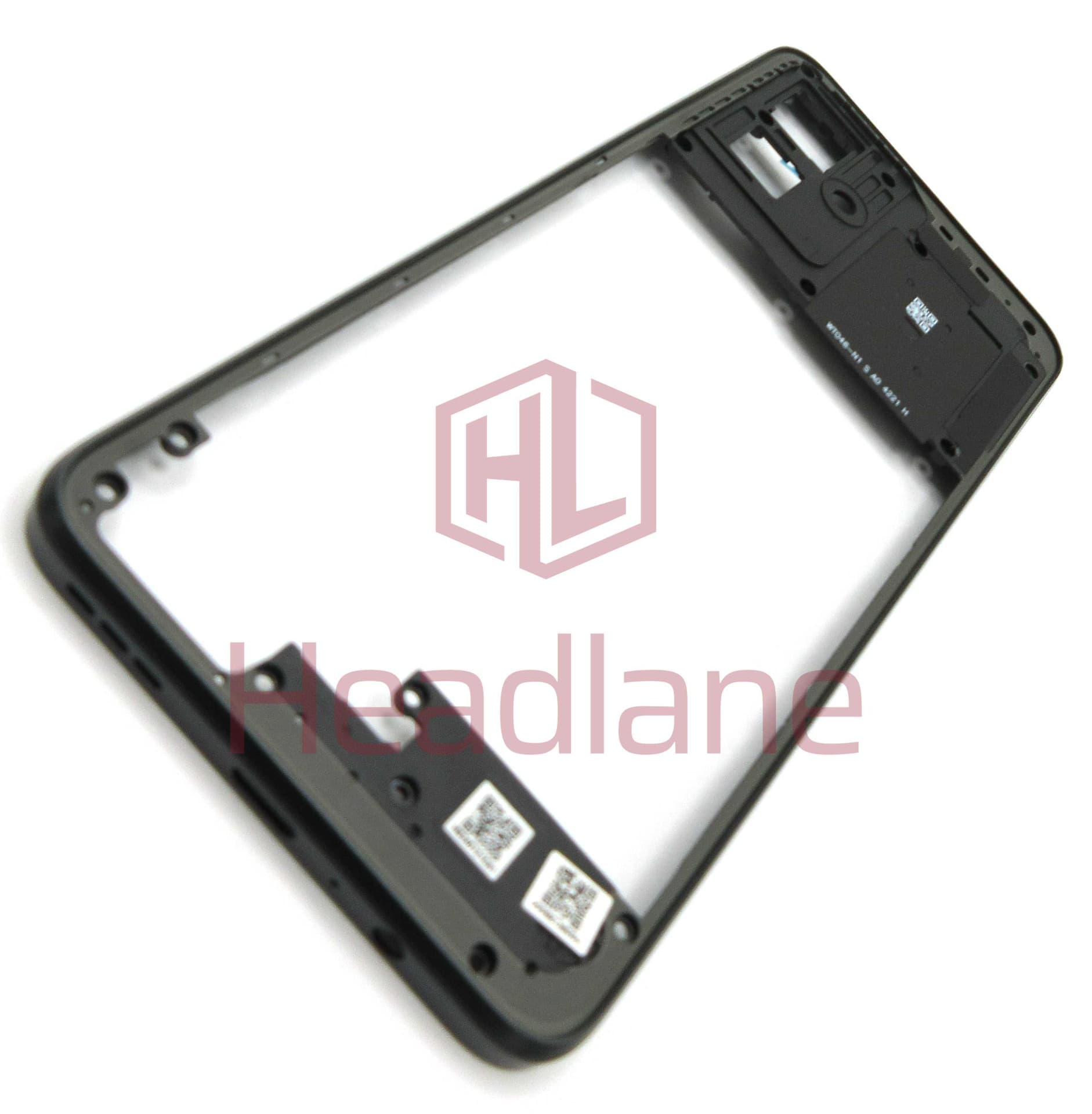 Motorola XT2435 Moto G55 5G Middle Cover / Chassis - Smoky Green - 5S58C28745