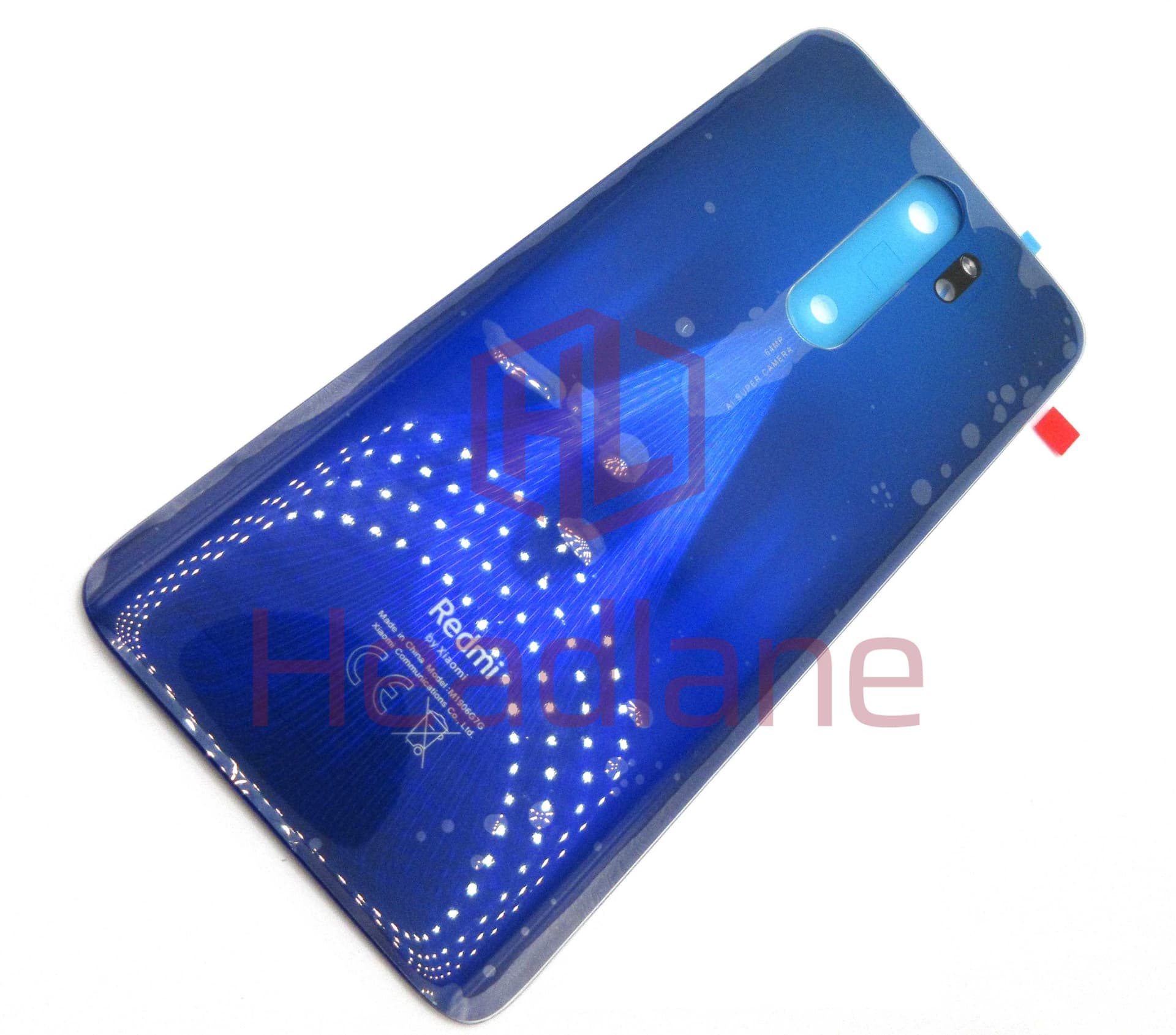 Xiaomi Redmi Note 8 Pro Back / Battery Cover - Blue - 55050000251L