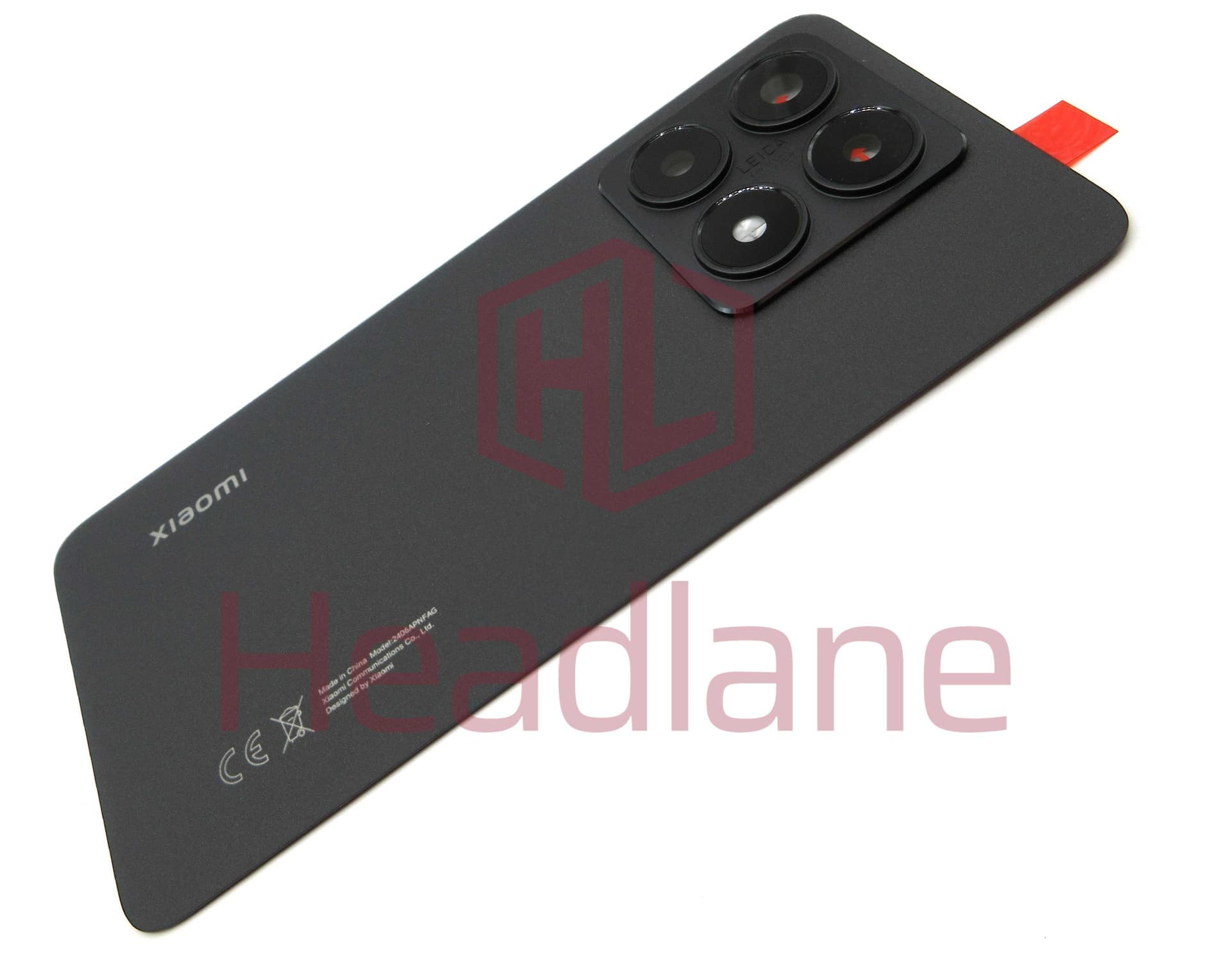 Xiaomi 14T Back / Battery Cover - Titan Black - 5600070N12A00