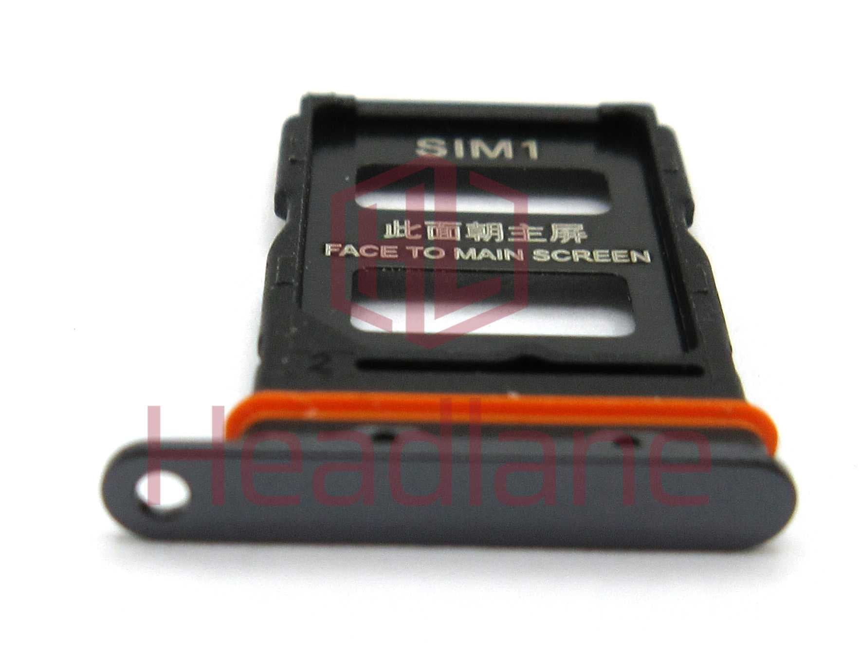 Xiaomi MIX Flip SIM Card Tray - Black - 1611701000511A - Xiaomi Replacement Part