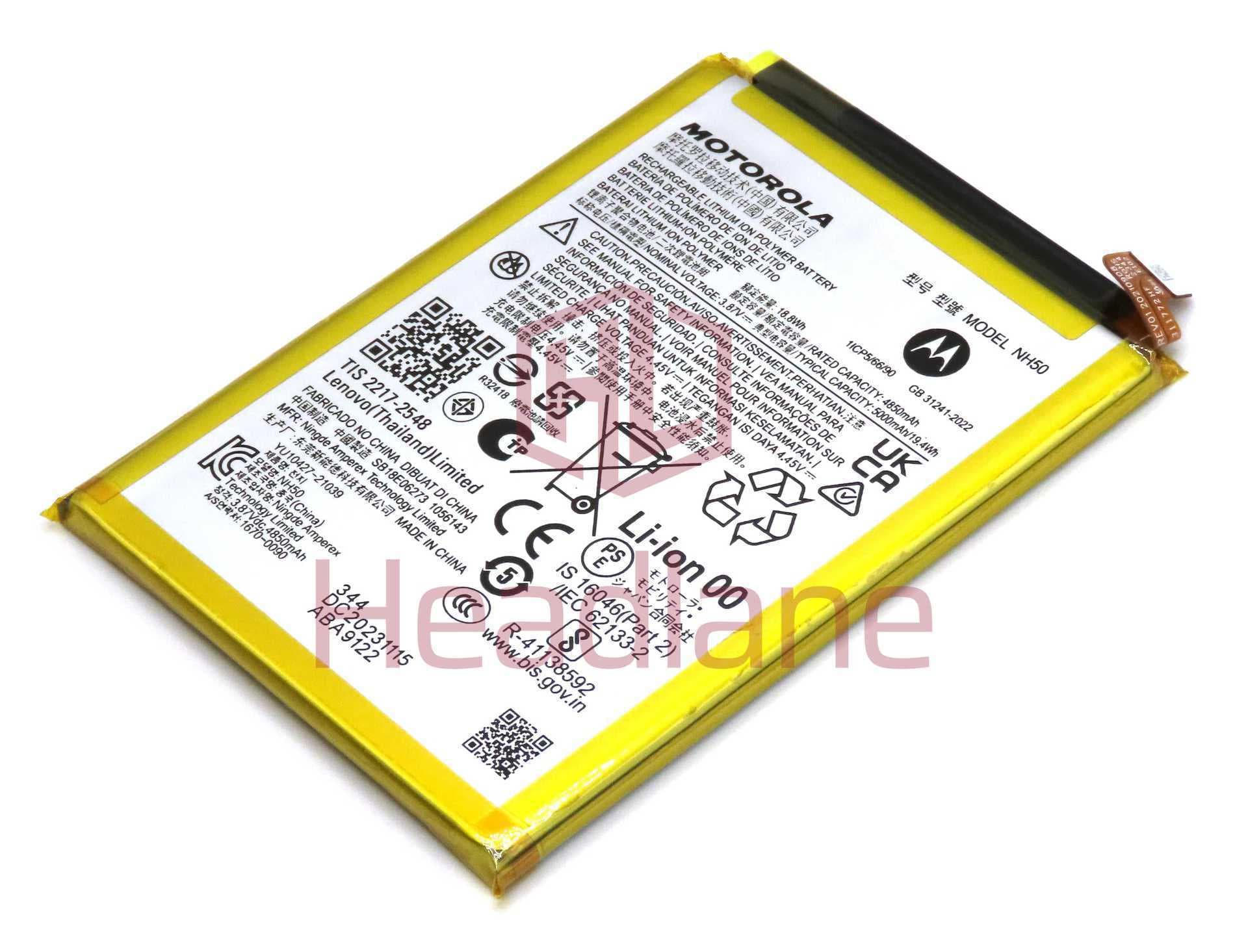 Motorola XT2229-2  XT2229-5 XT2231 XT2335 Moto E32s E22s G22 G53 NH50 5000mAh Internal Battery - SB18D45495 - Lenovo / Motorola Replacement Part