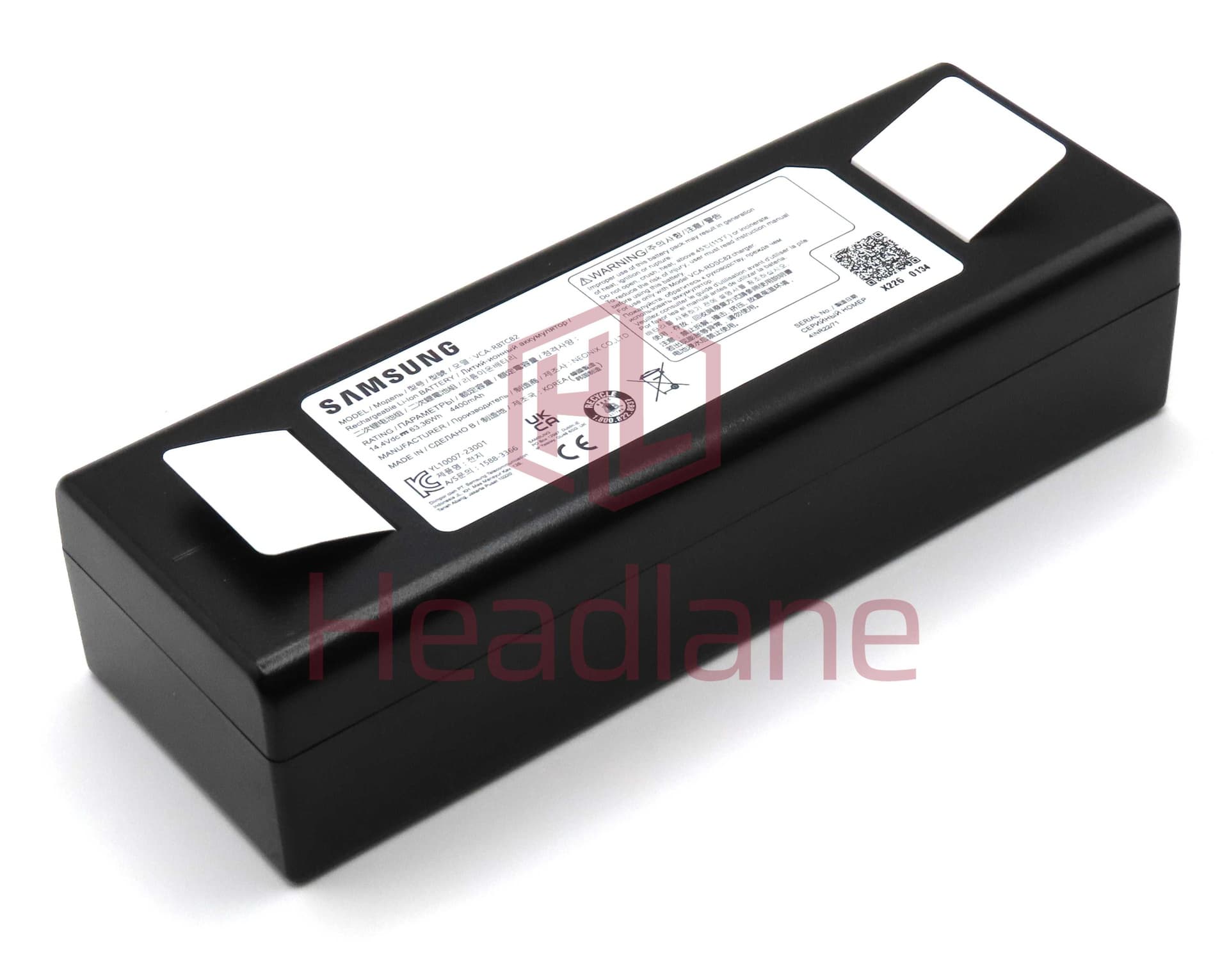 Samsung VR7MD96514G VR7MD97714G Jet Bot Combo Steam / AI Robot Vacuum VCA-RBTC82 4400mAh Battery - DJ96-00251A