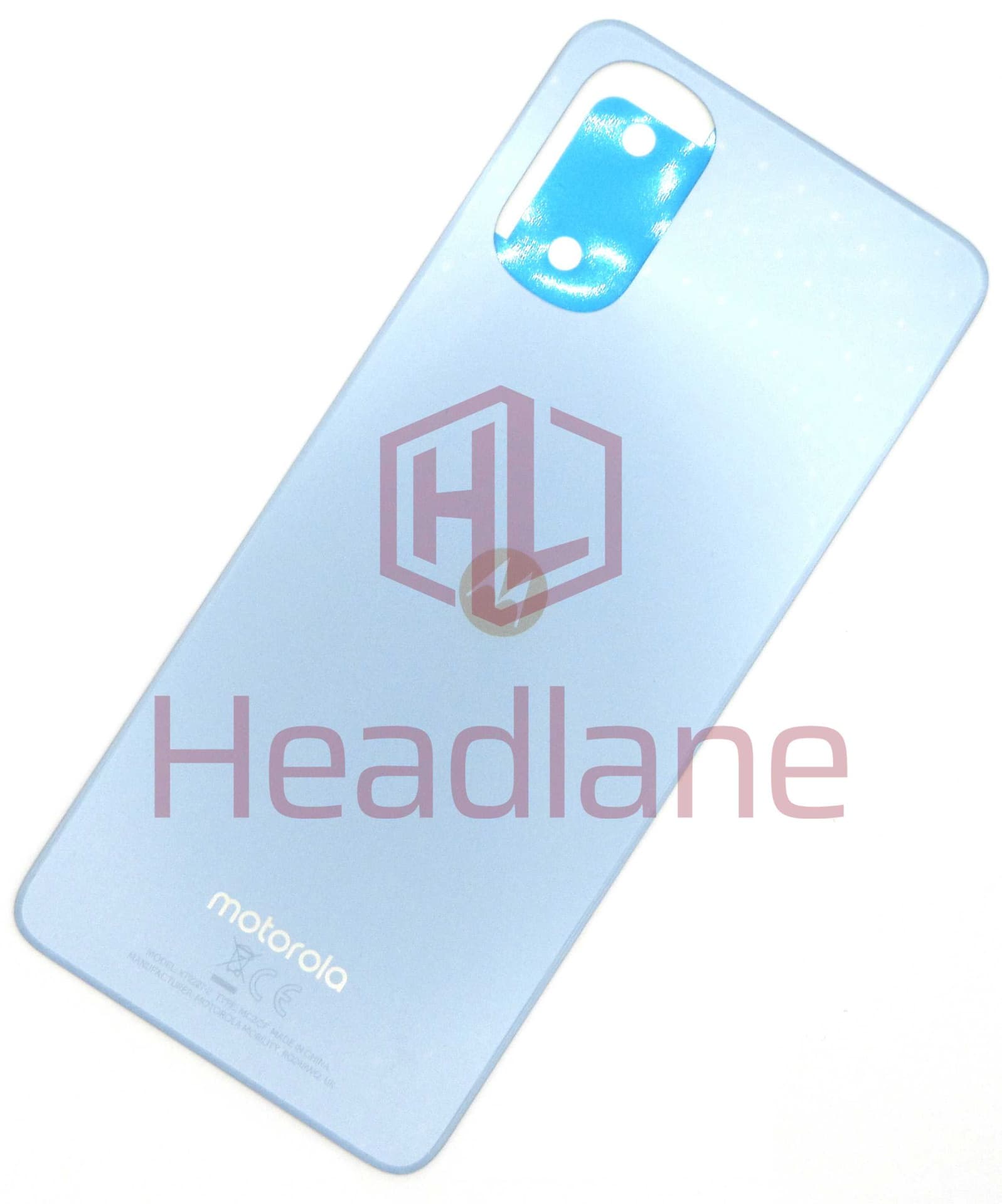 Motorola XT2227 Moto E32 Back / Battery Cover - Pearl Blue - 5S58C20669