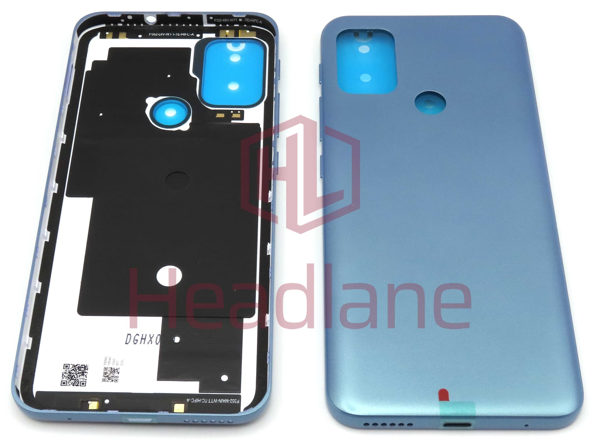 Motorola XT2128 Moto G20 Back / Battery Cover - Blue - 5S58C18540