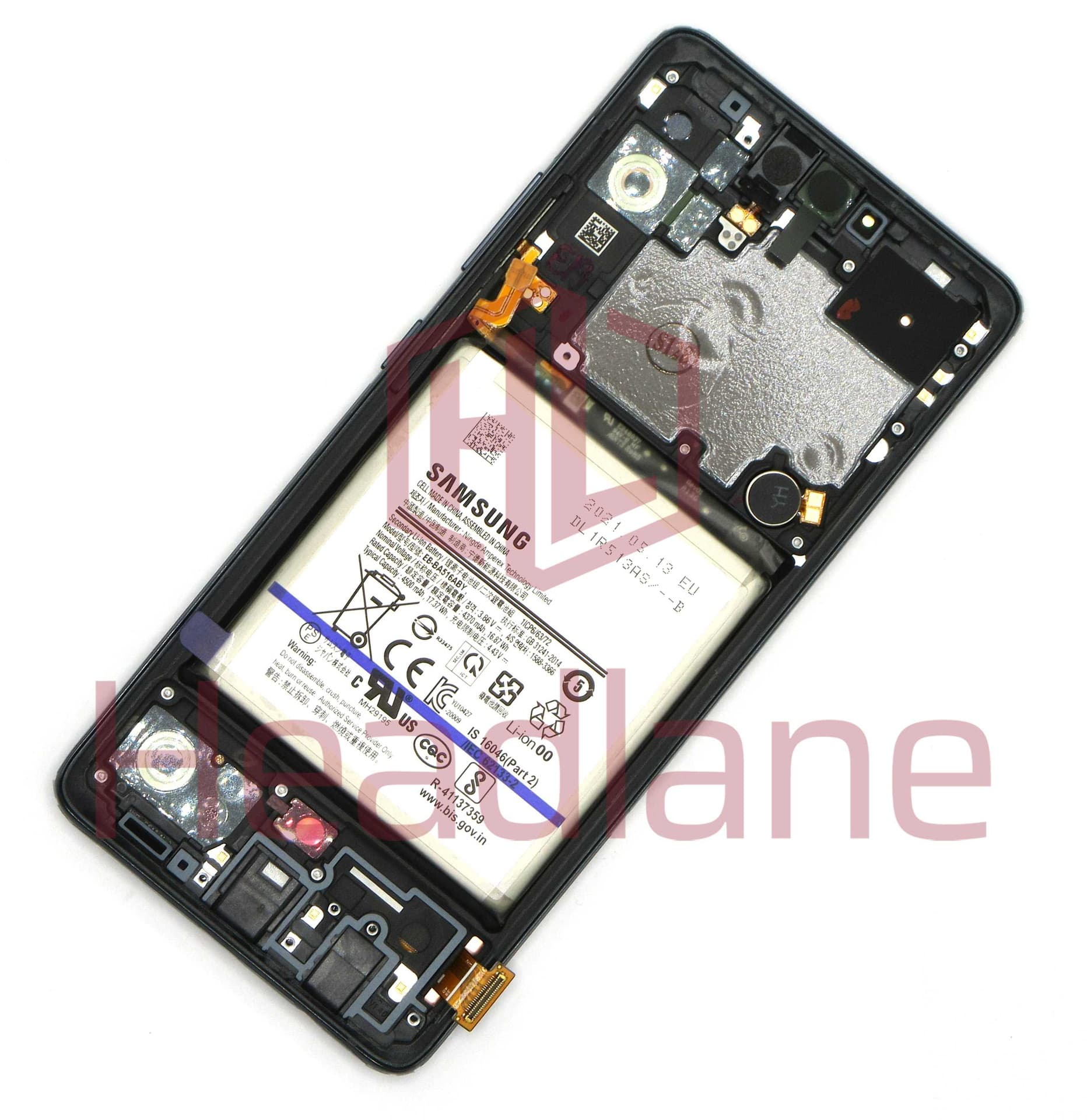 Samsung SM-A516 Galaxy A51 5G LCD Display / Screen + Touch + Battery - Black - GH82-24481A
