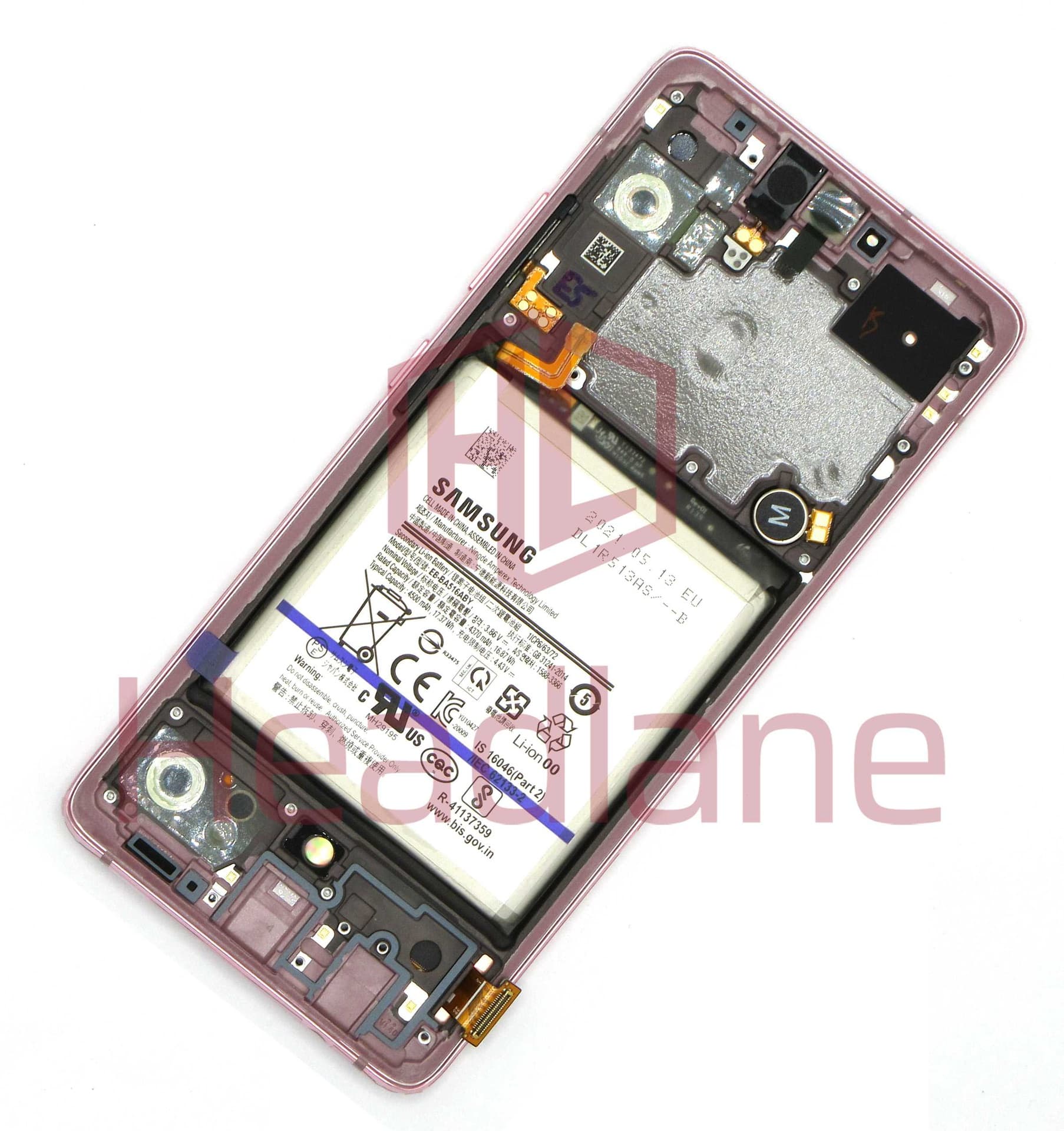Samsung SM-A516 Galaxy A51 5G LCD Display / Screen + Touch + Battery - Pink - GH82-24481C