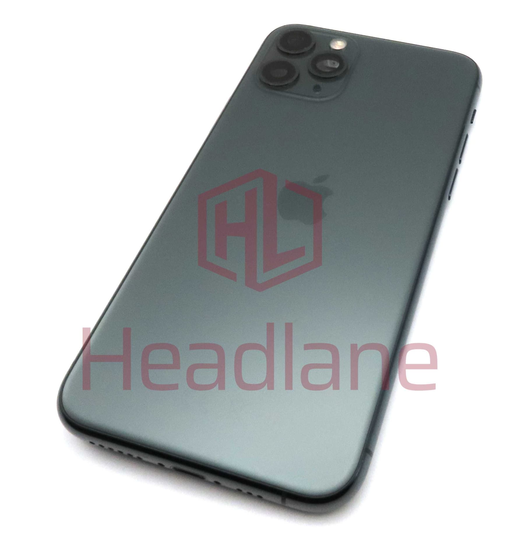 Apple iPhone 11 Pro Back / Battery Cover + Small Parts - Green (Pulled - Grade A) (No Camera) - IP11PRBH-GR-NC-A