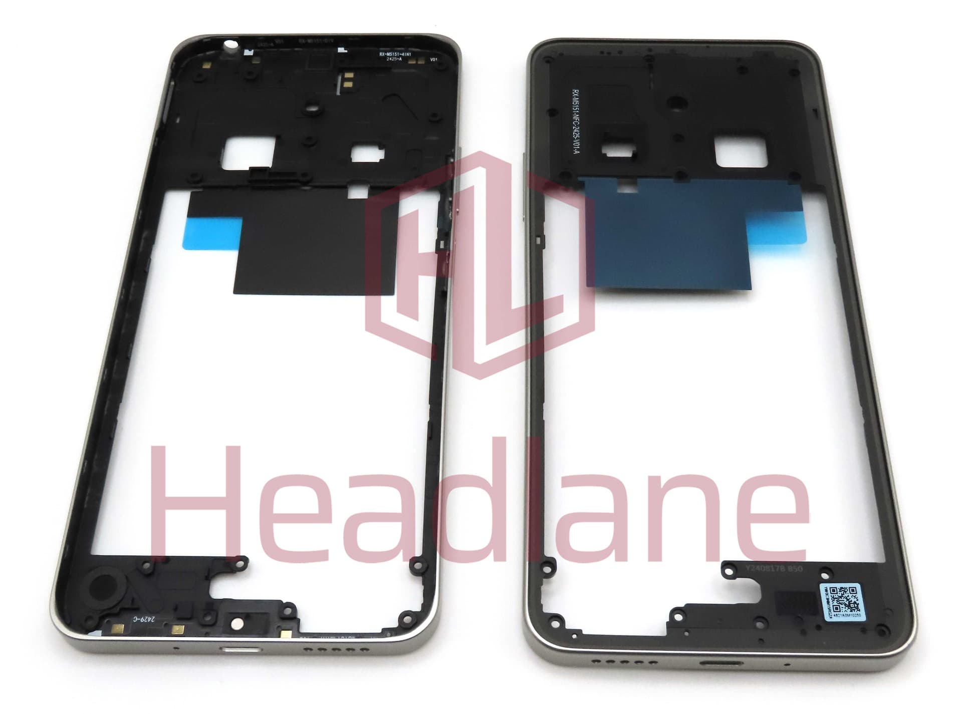 Xiaomi Poco C75 Middle Cover / Chassis.- Gold - 1610110001047A