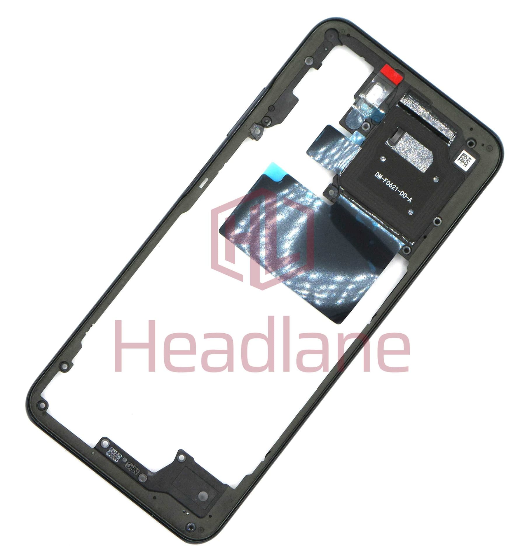 Xiaomi Redmi Note 10S / Poco M5S Middle Cover / Chassis - Black - 55020000AW9T