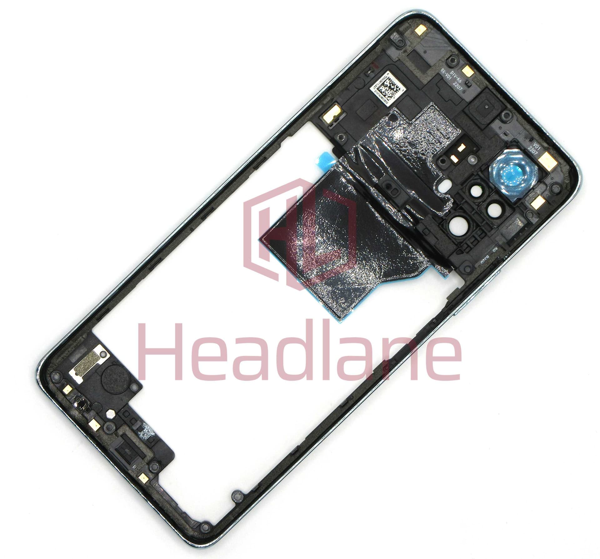 Xiaomi Redmi Note 10 Pro Middle Cover / Chassis - Glacier Blue - 56000800K600