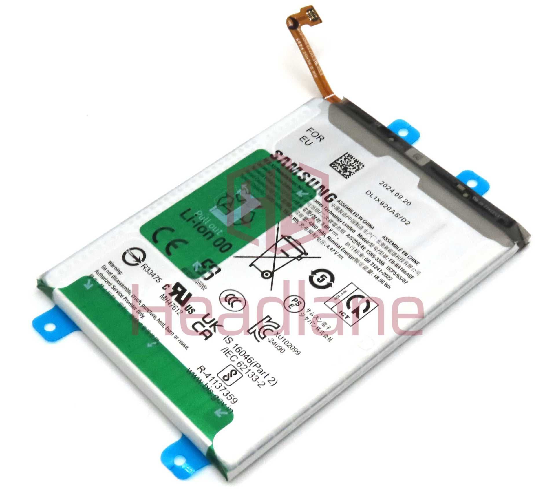 Samsung SM-A165 A166 A266 A175 A176 Galaxy A16 4G / 5G A26 5G/ A17 4G / A17 5G EB-BA166ASE 4860mAh Battery - GH82-36255A