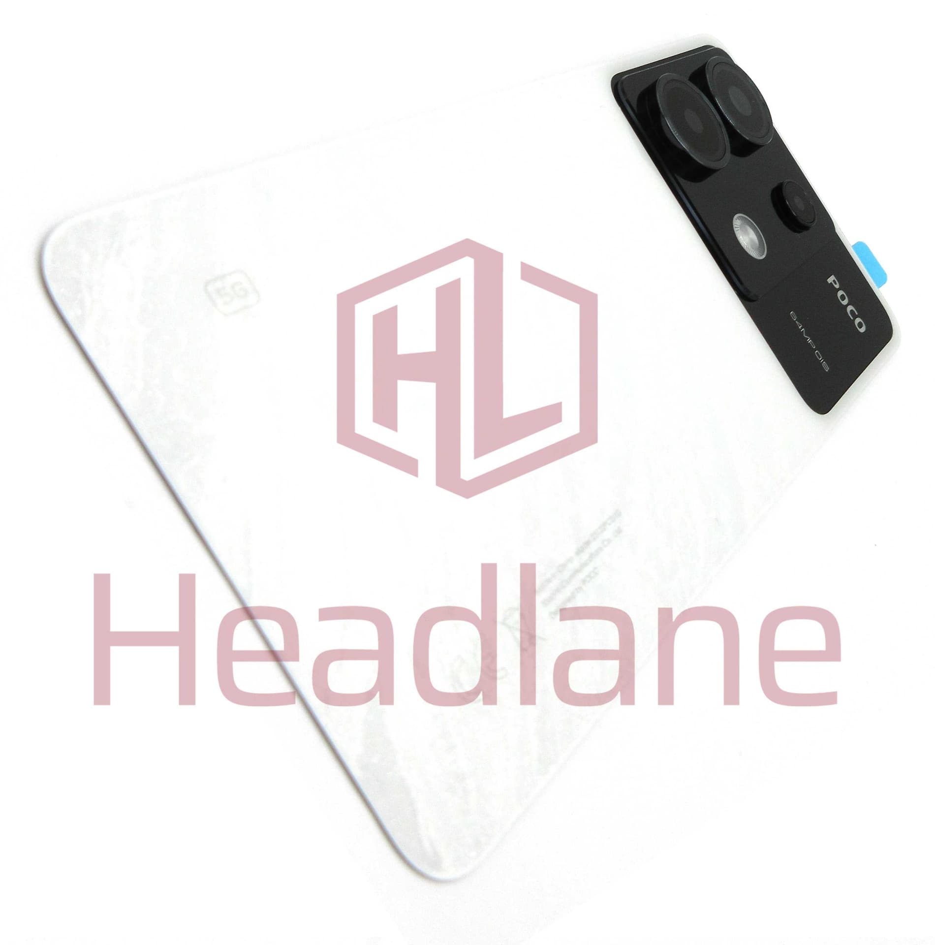 Xiaomi Poco X6 5G Back / Battery Cover - White - 560008N16P00