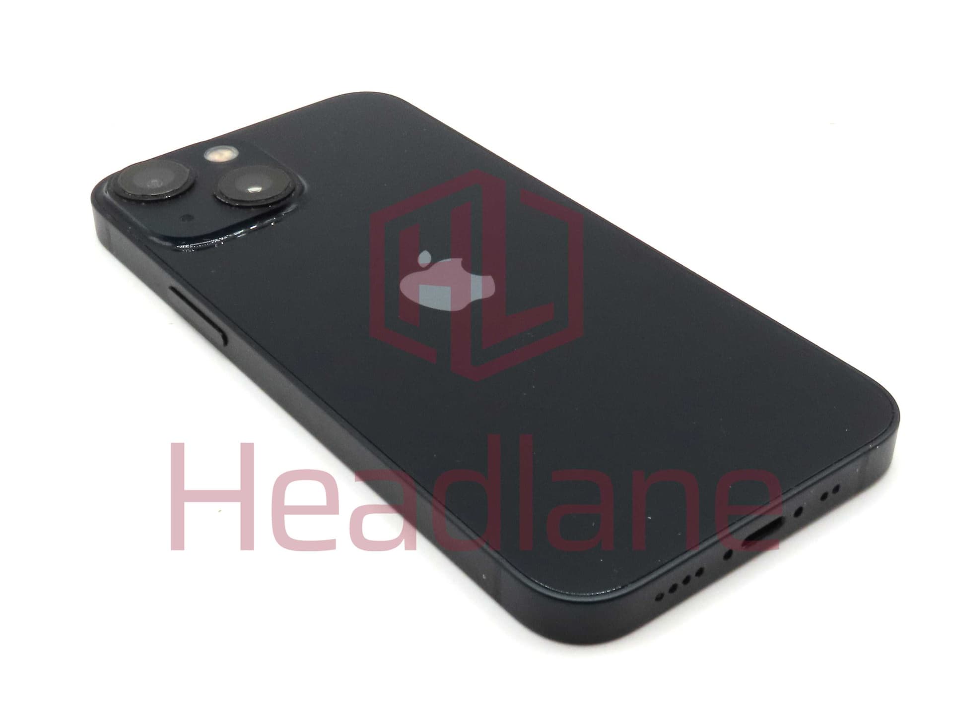 Apple iPhone 13 Mini Back / Battery Cover + Small Parts - Black (Pulled - Grade C) - IP13MNBH-BK-C