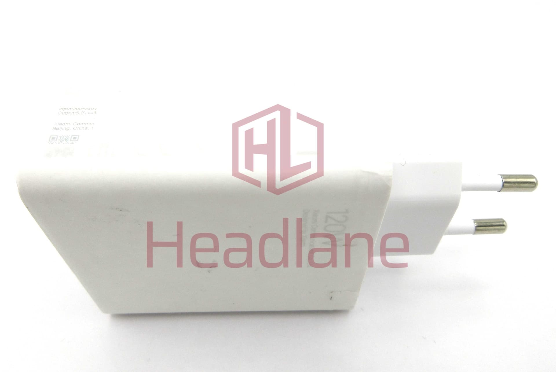 Xiaomi MDY-13-EF 120W HyperCharge Charger - White (Head Only) EU 2 Pin - 470200000SIC - Xiaomi Replacement Part