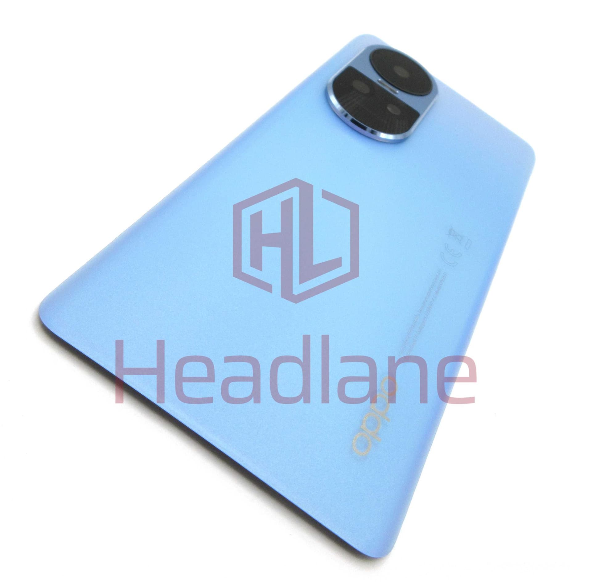Oppo CPH2531 Reno10 5G Back / Battery Cover - Ice Blue - 621033000093