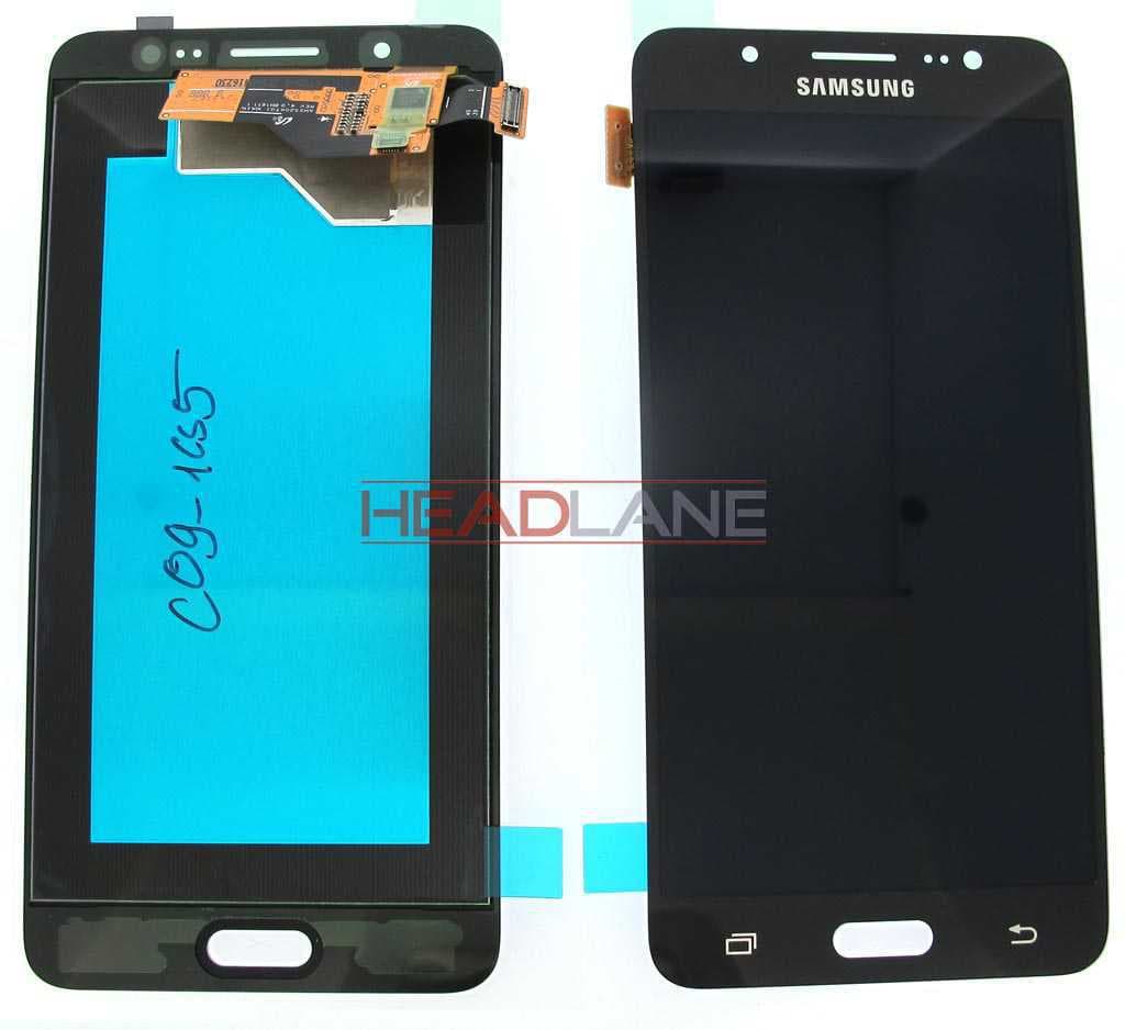 Samsung SM-J510 Galaxy J5 (2016) LCD Display / Screen + Touch - Black (No Box) - GH97-19466B_NB