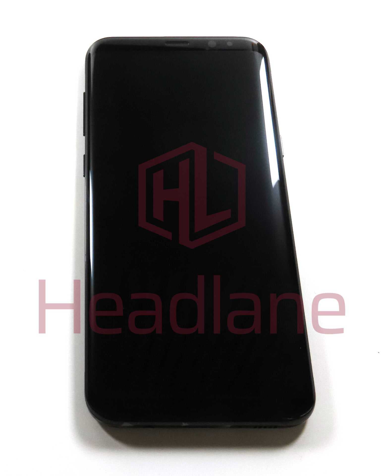Samsung SM-G955 Galaxy S8+ LCD Display / Screen + Touch - Black (No Box) - GH97-20470A_NB